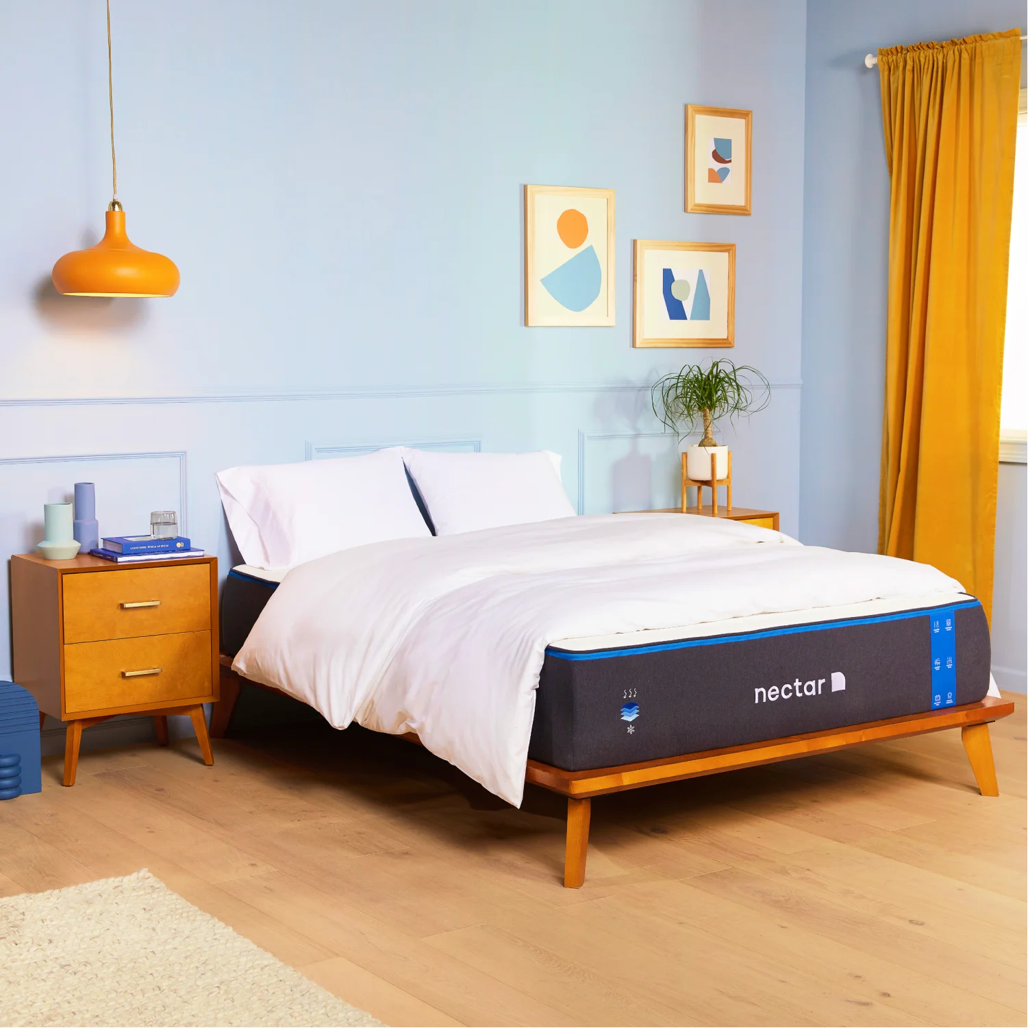 Nectar Queen Mattress - Gel Memory Foam Mattress - CertiPUR-US Certified Foams - Forever Warranty