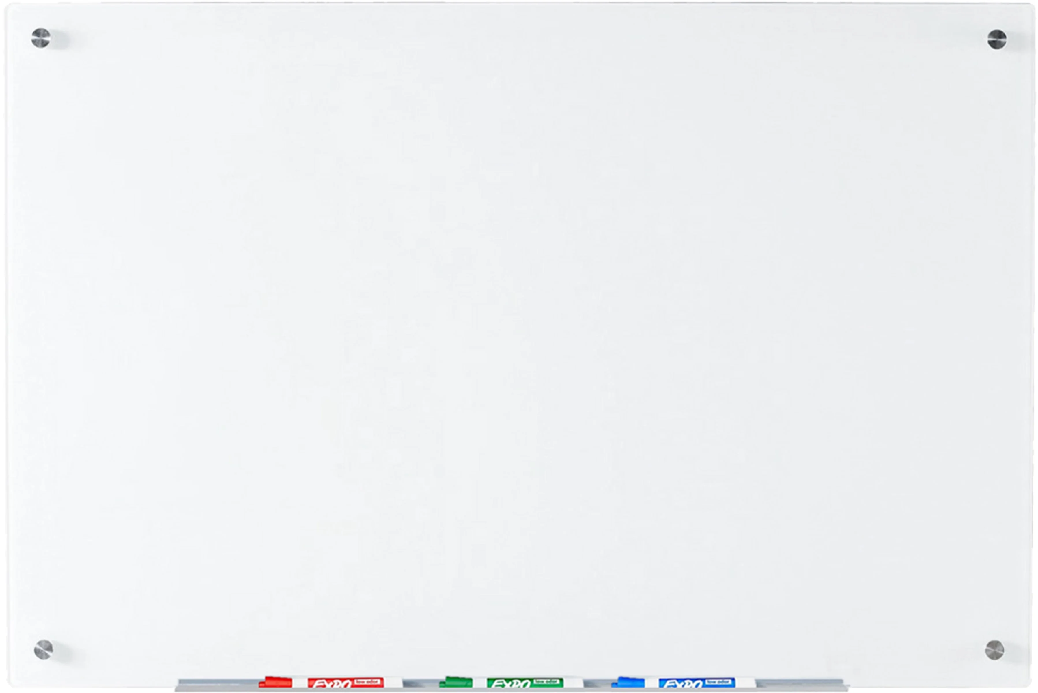 Audio-Visual Direct Glass Dry-Erase Whiteboard Set - 36