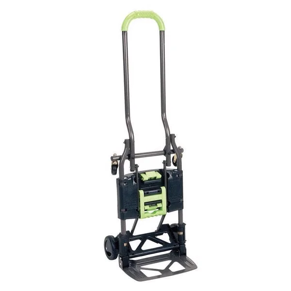 1 PC Cosco Steel 2-Step Collapsible Convertible Hand Truck 300 lbs. Capacity, 14 D x 17 W x 50 H in.
