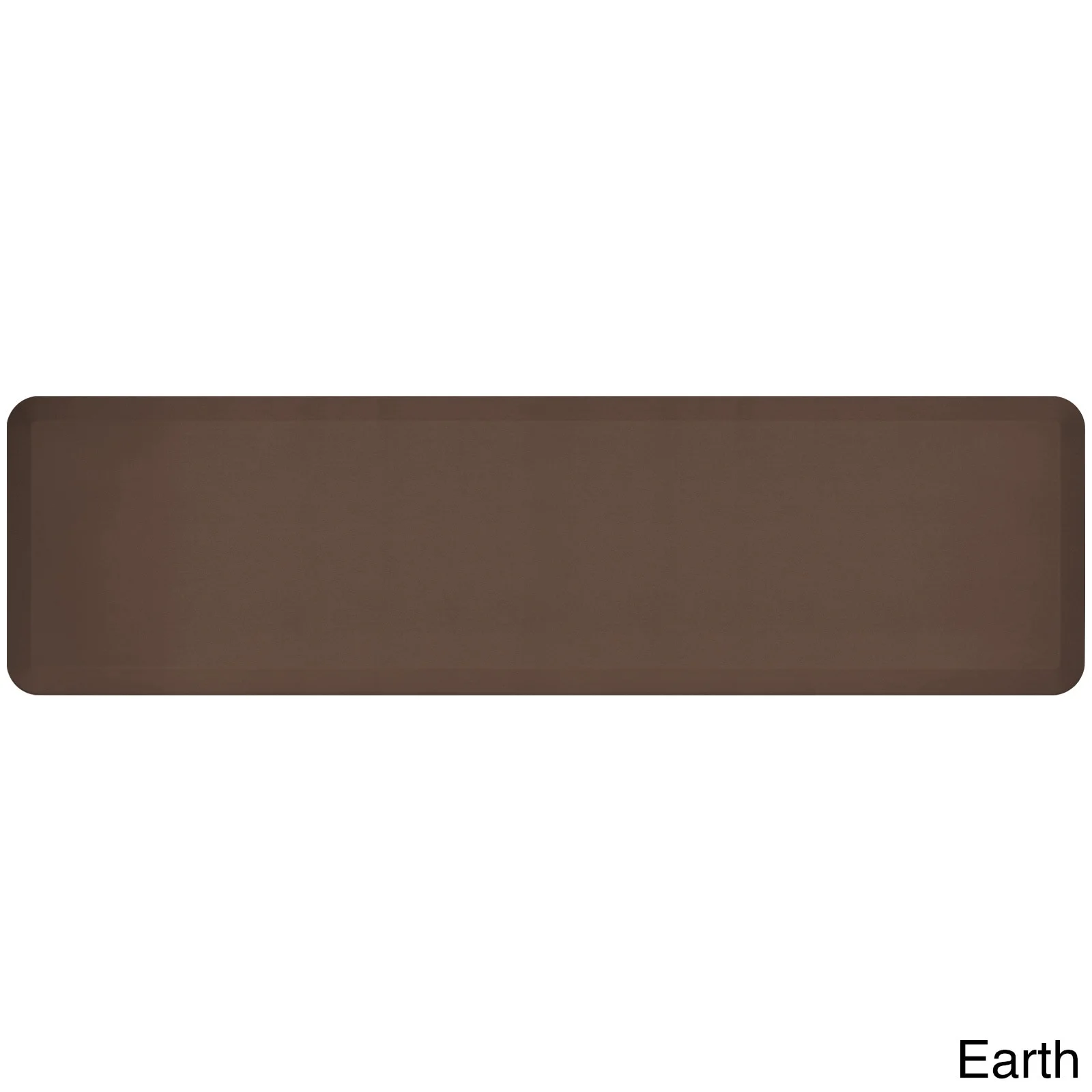GelPro NewLife Professional Grade Anti-Fatigue Kitchen & Office Comfort Mat, 20x72, Earth ¾” Bio-Foam Mat with non-slip bottom for health & wellness