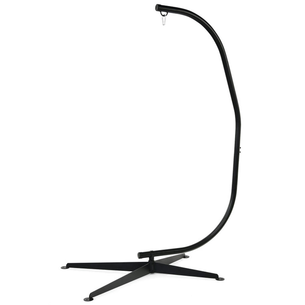 GVN Camping Hammock Chair Stand,Hammock Chair Stand, Solid Steel C Hammock Frame Stand