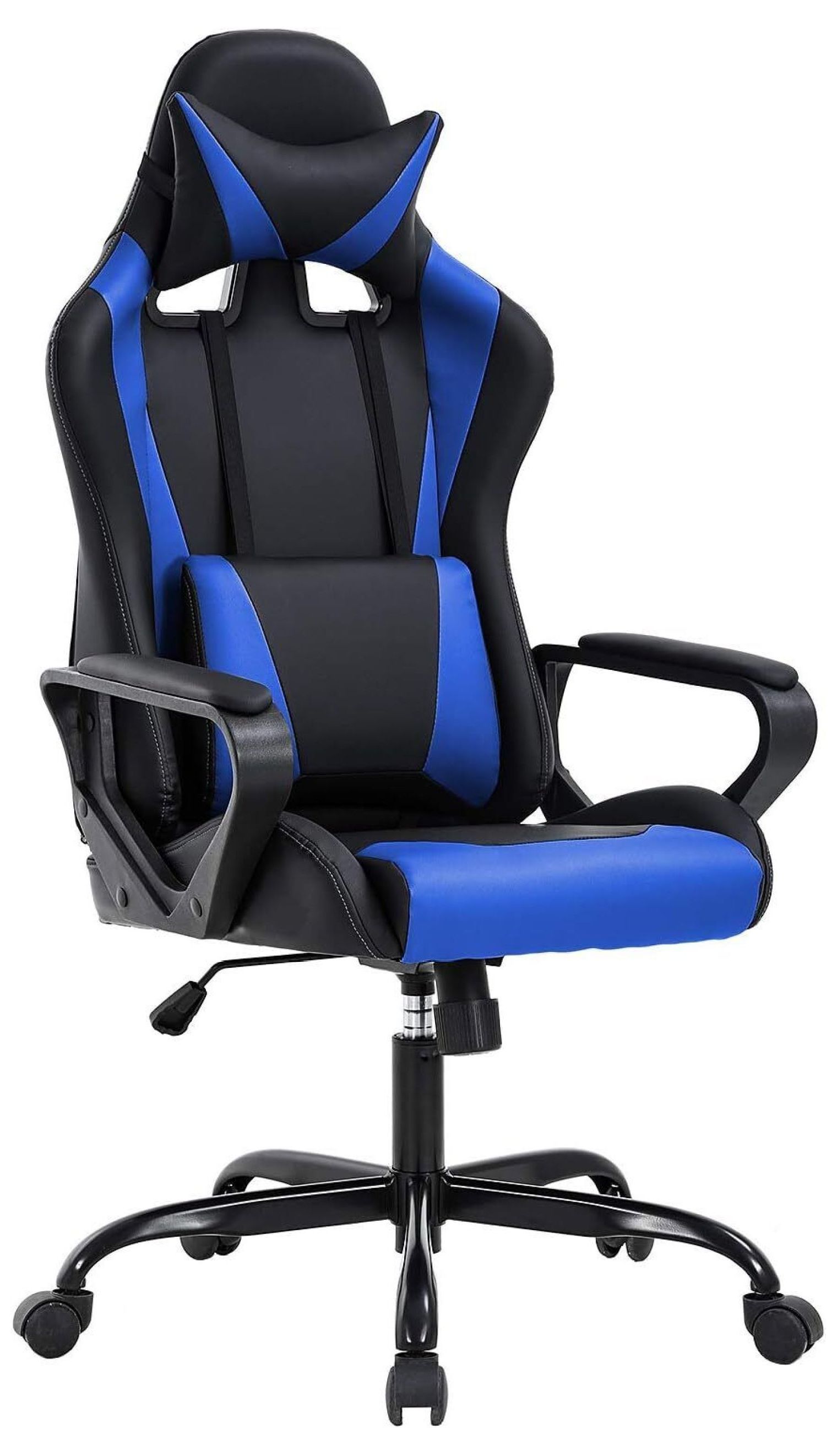 Depot Esh Office Chair Racing High-Back PU Leather Gaming Chair Reclining Computer Chair