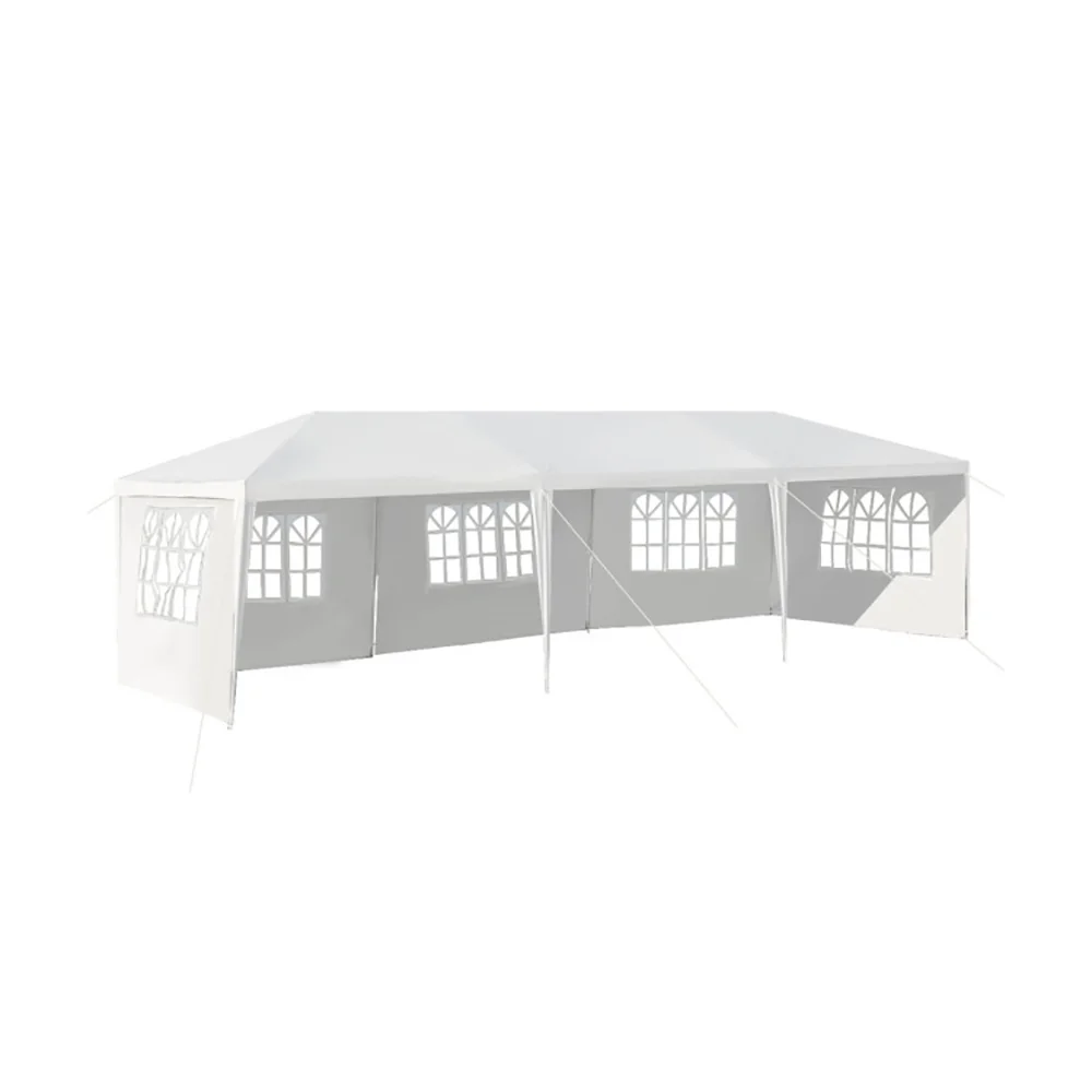 Topcobe 10 x 30 Feet Canopy Tent with 5 Removable Sidewalls for Party Wedding BBQ Events