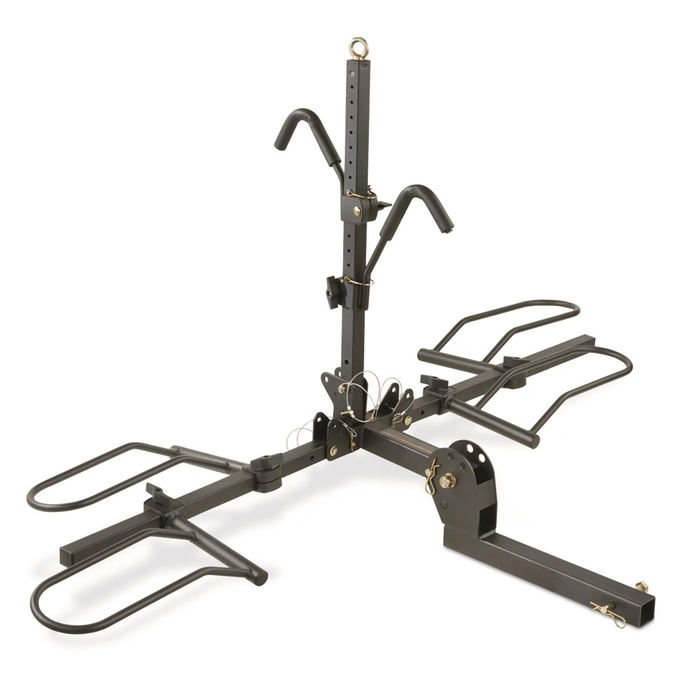 Guide Gear Hitch Bike Carrier, Storage Truck Rack for Rear, Fat Tire, 2-Bike Capacity