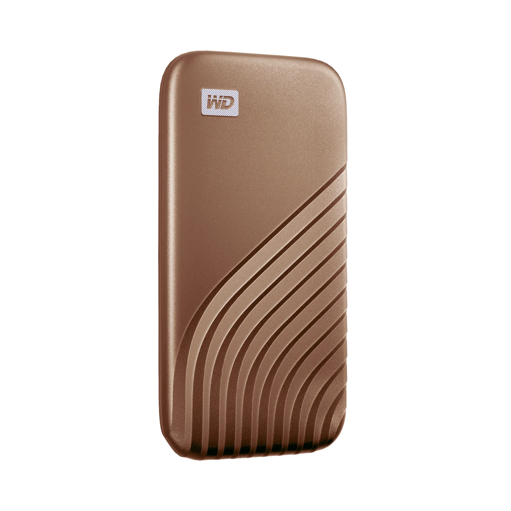 WD 2TB My Passport SSD, Portable External Solid State Drive, Gold - WDBAGF0020BGD-WESN