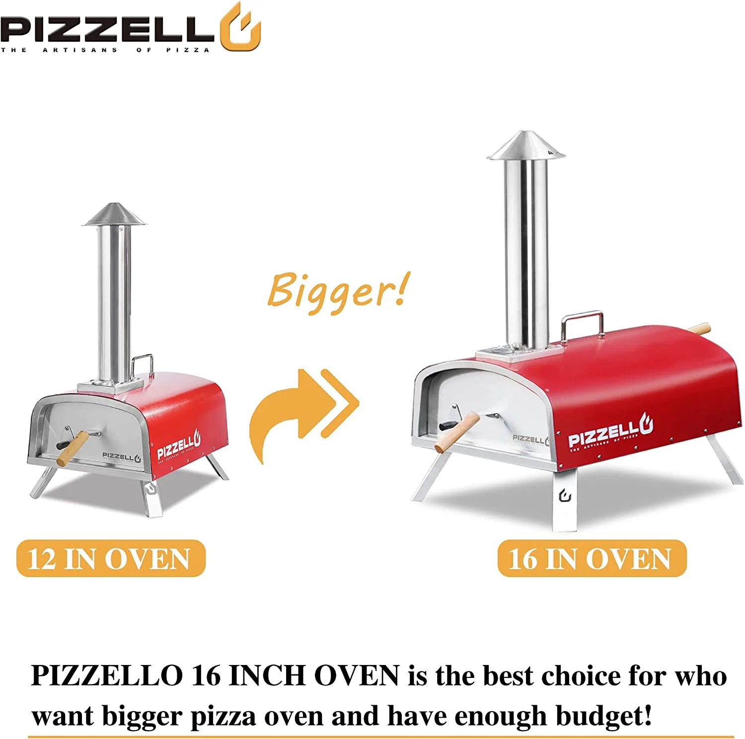 Outdoor Propane Pizza Oven Gas Wood 16