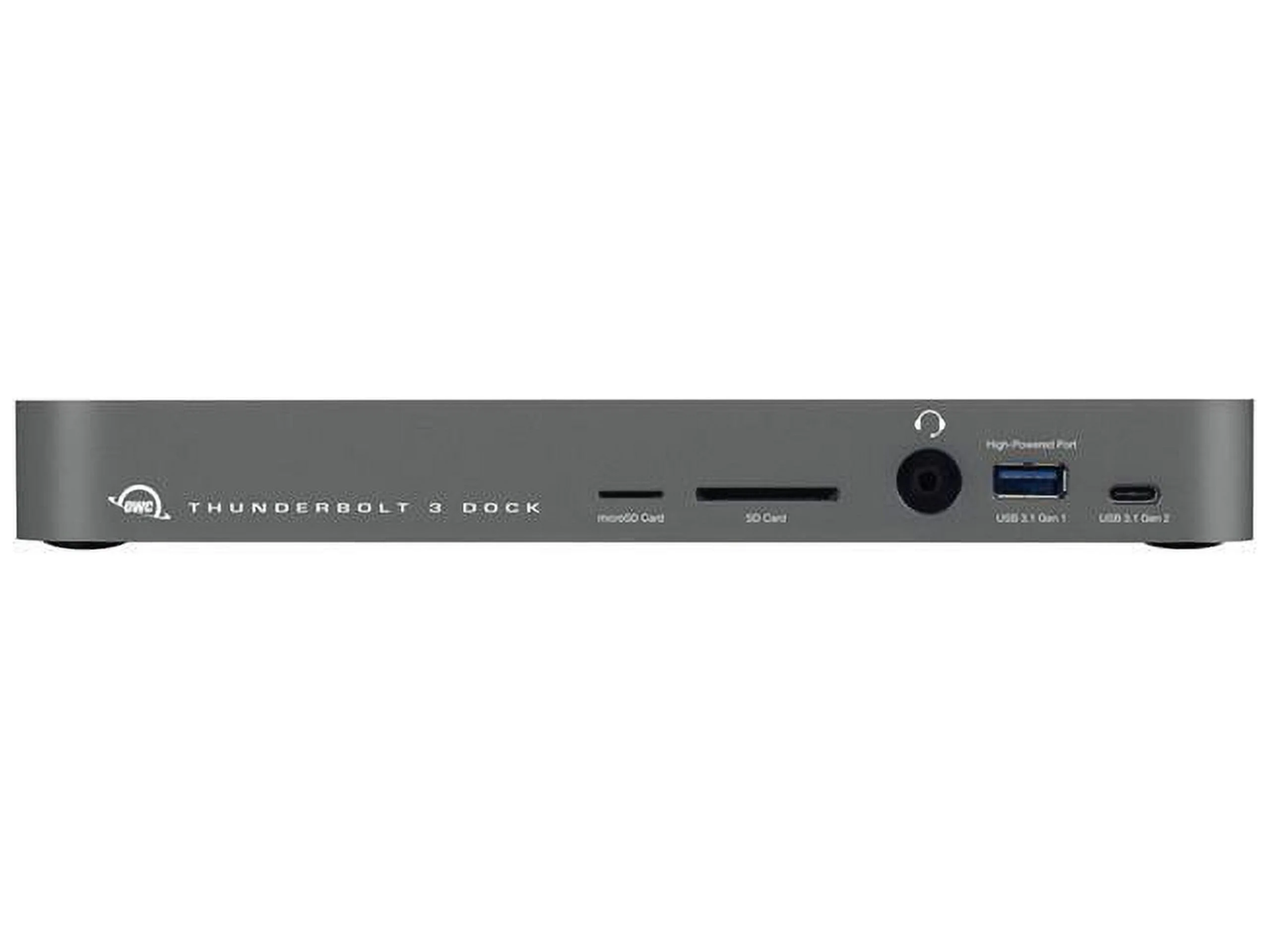OWC 14-Port Thunderbolt 3 Dock with Cable, Compatible with Windows PC and Mac, Space Gray