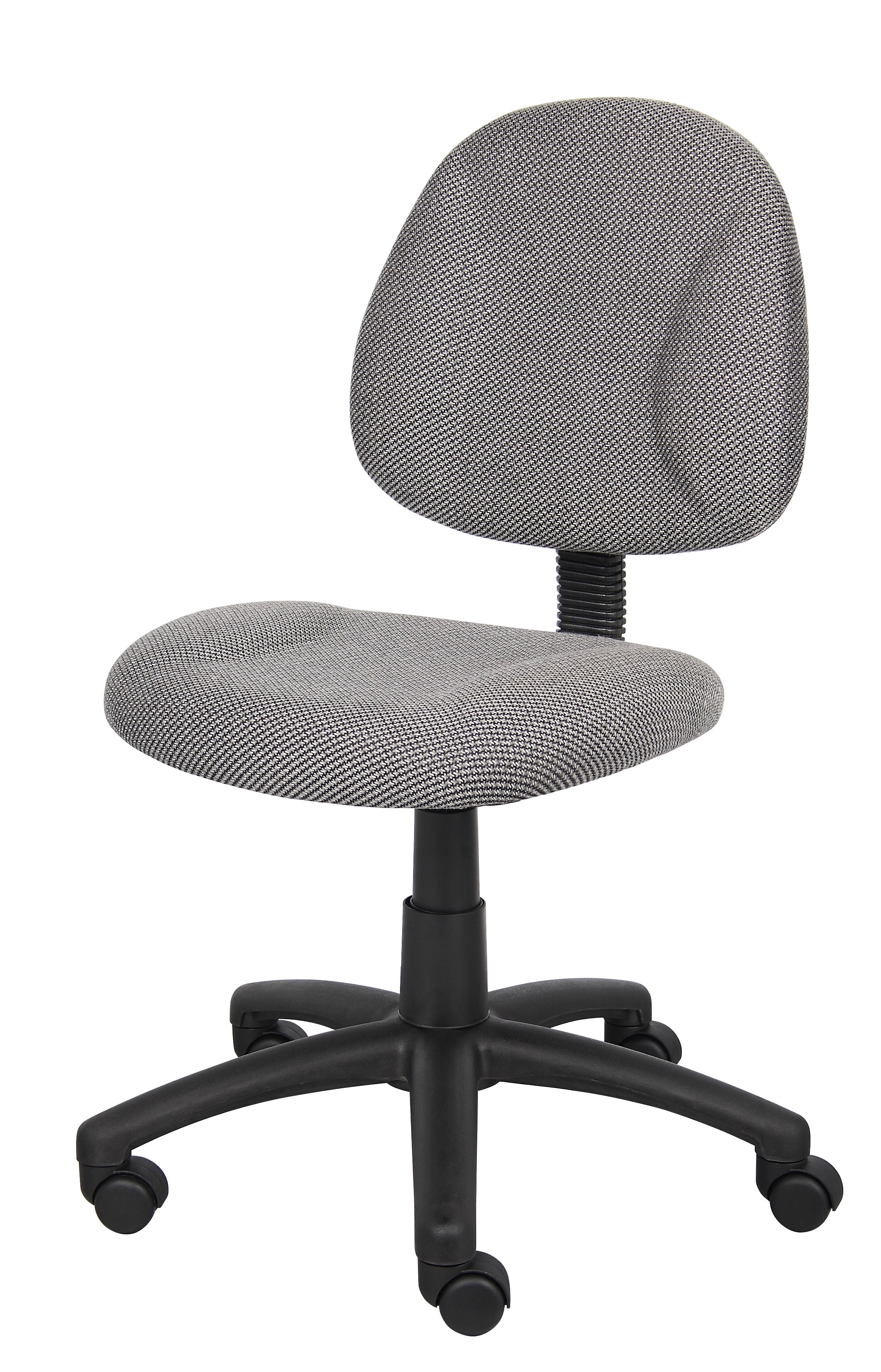 Boss Office & Home Beyond Basics Adjustable Office Task Chair without Arms, Multiple Colors
