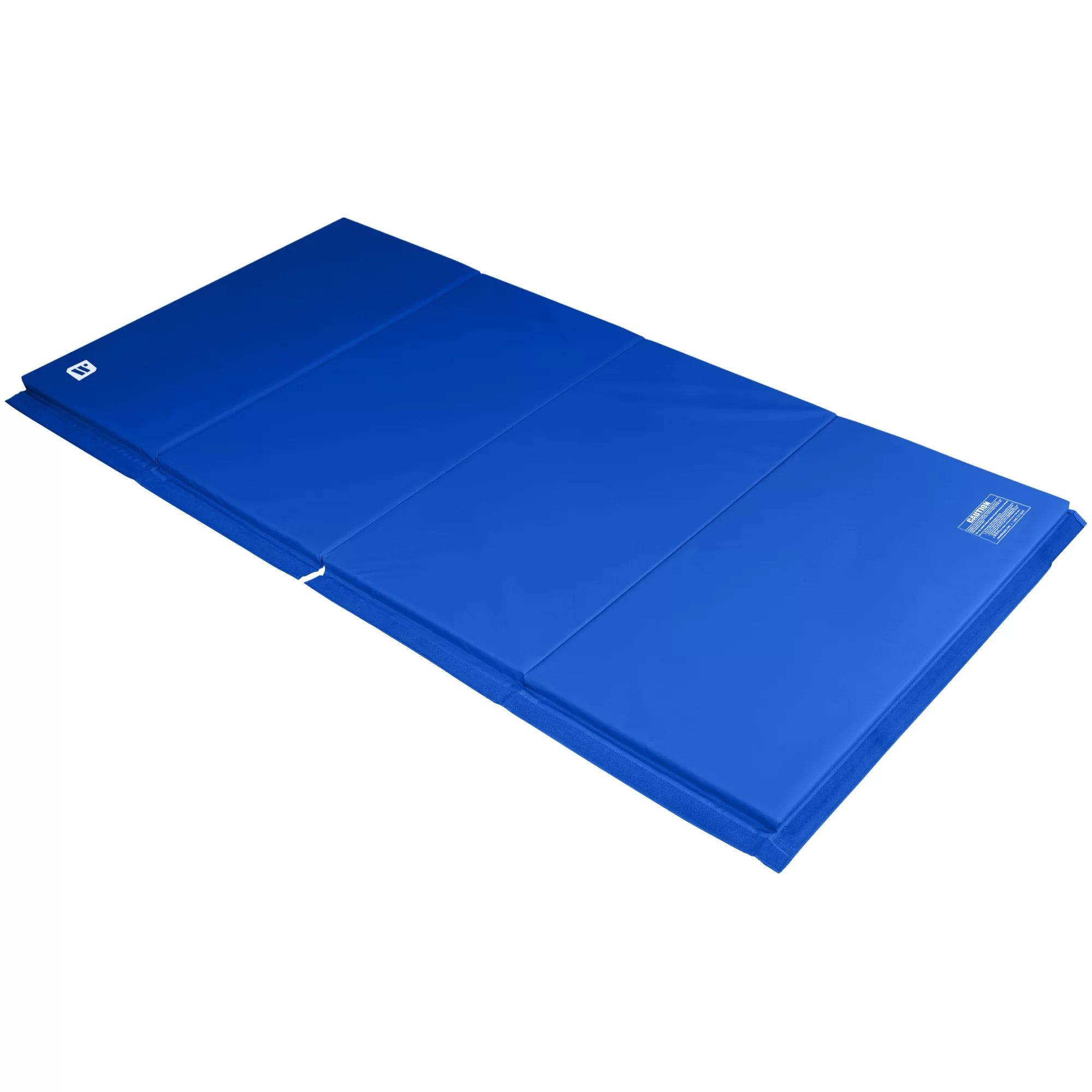 We Sell Mats 4 ft x 8 ft Gymnastics Mat, Folding Tumbling Mat, Portable with Hook & Loop Fasteners