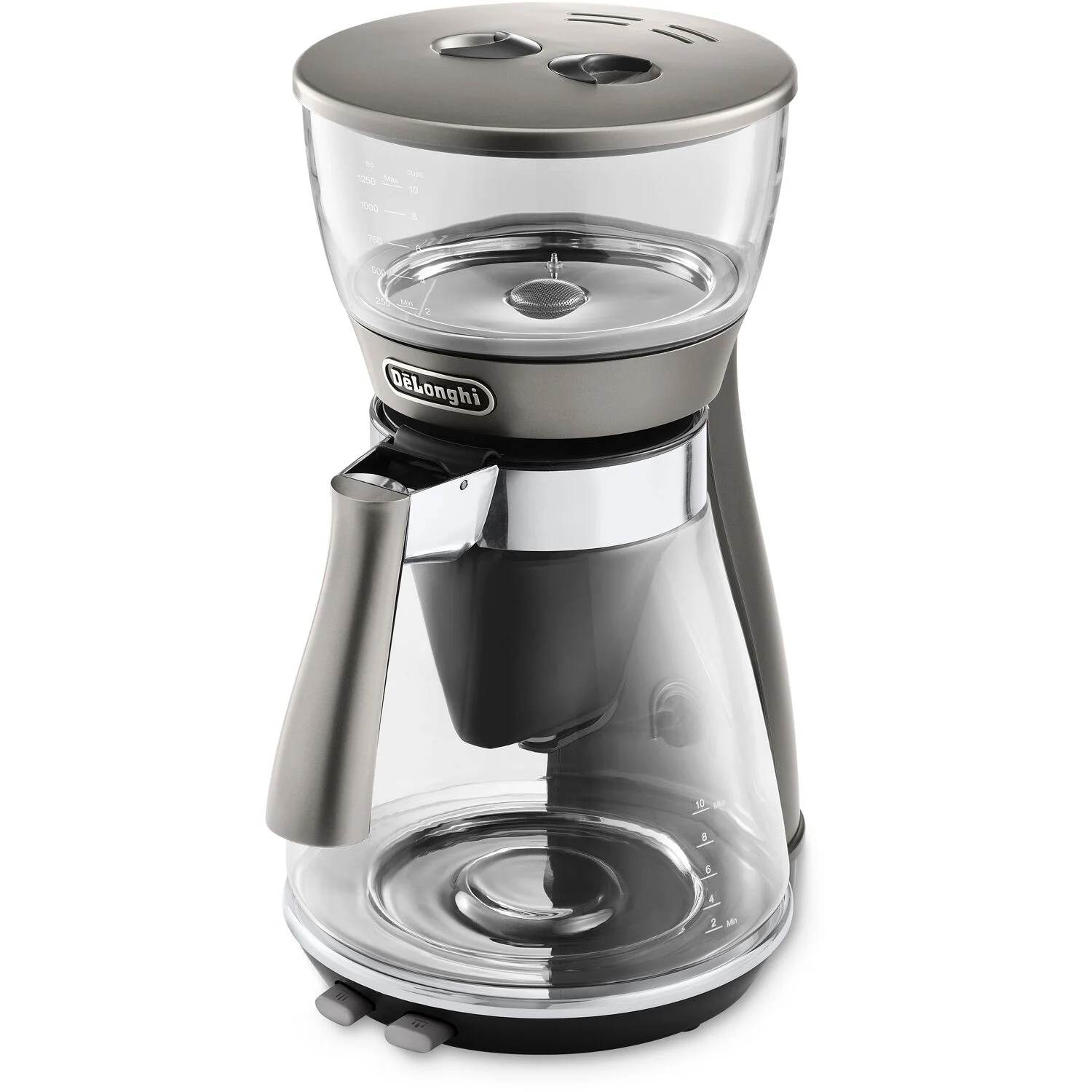 De'Longhi 3-in-1 Specialty Coffee Brewer with SCA Gold Cup, Over Ice, and Pour Over Brewing Methods