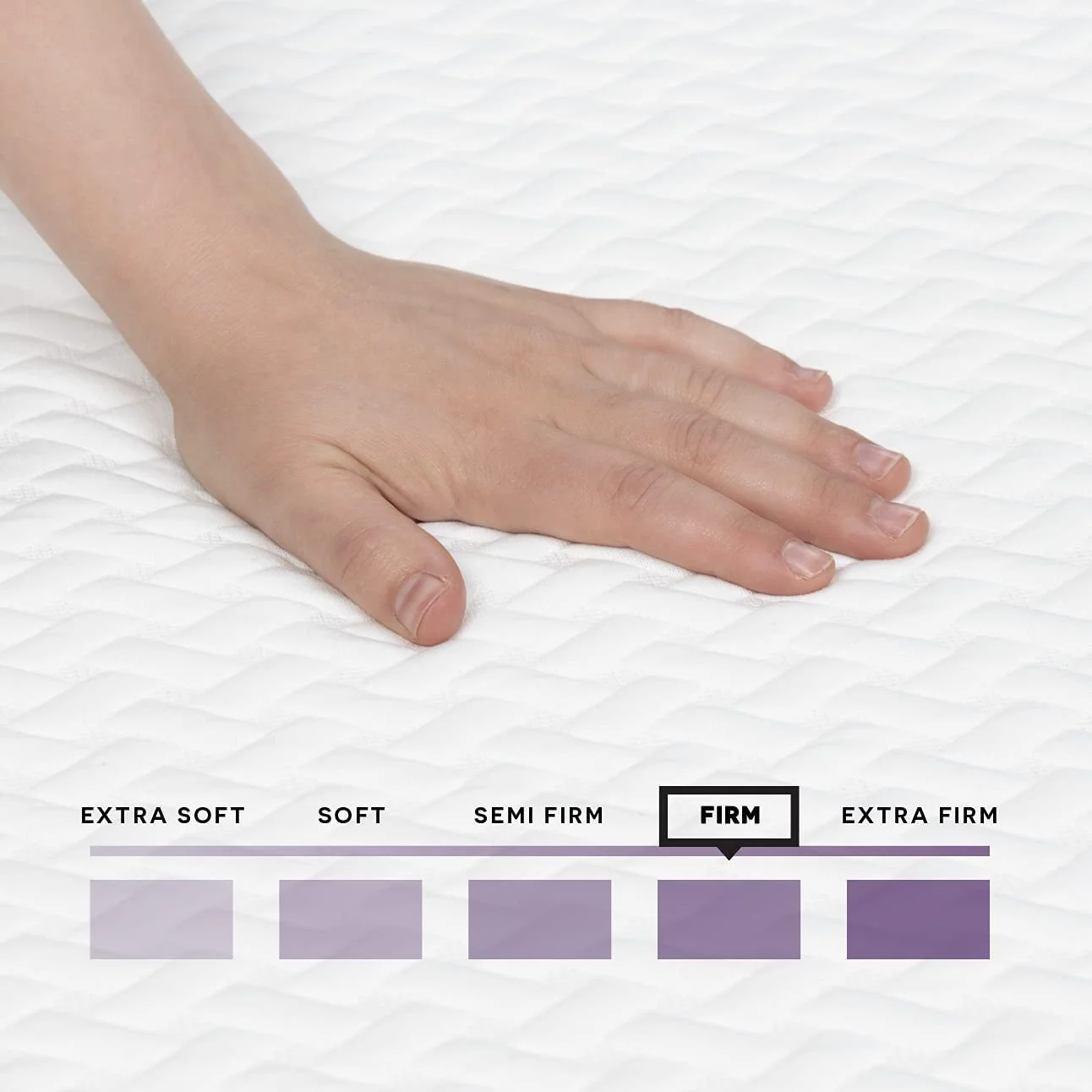 Milliard Memory Foam Classic Mattress 10 inch Firm, Bed-in-a-Box/Pressure Relieving, (King)