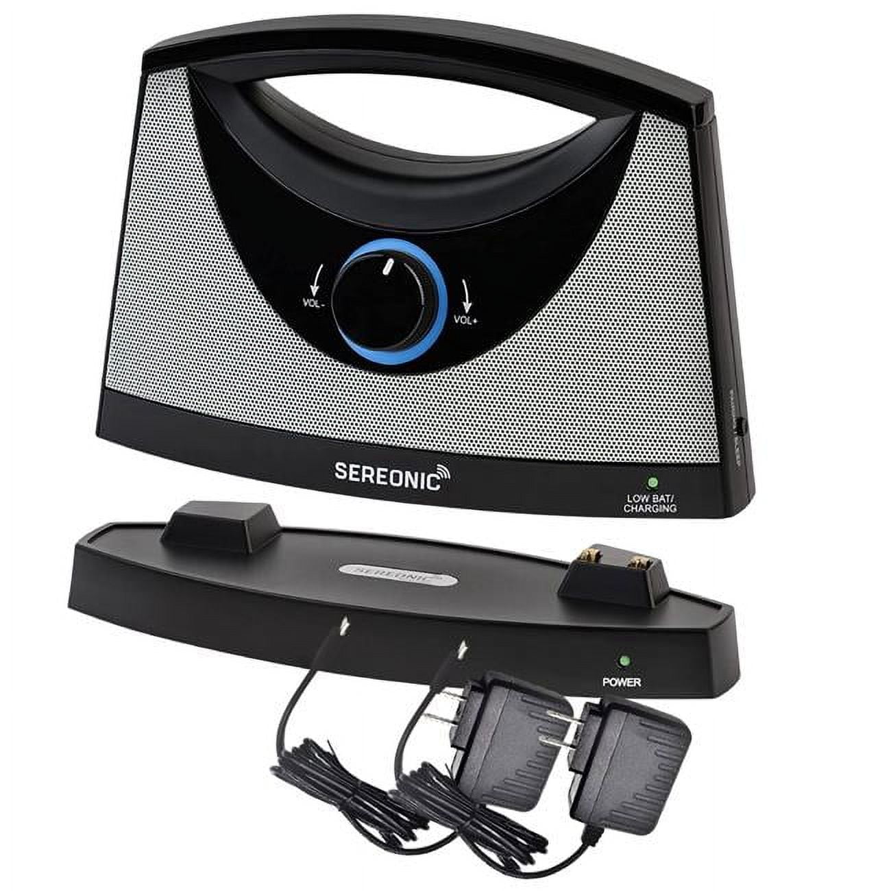 Serene Innovations HC-TVSB-BT-KIT Sereonic Wireless TV Speaker Deluxe & Extra Power Adapter