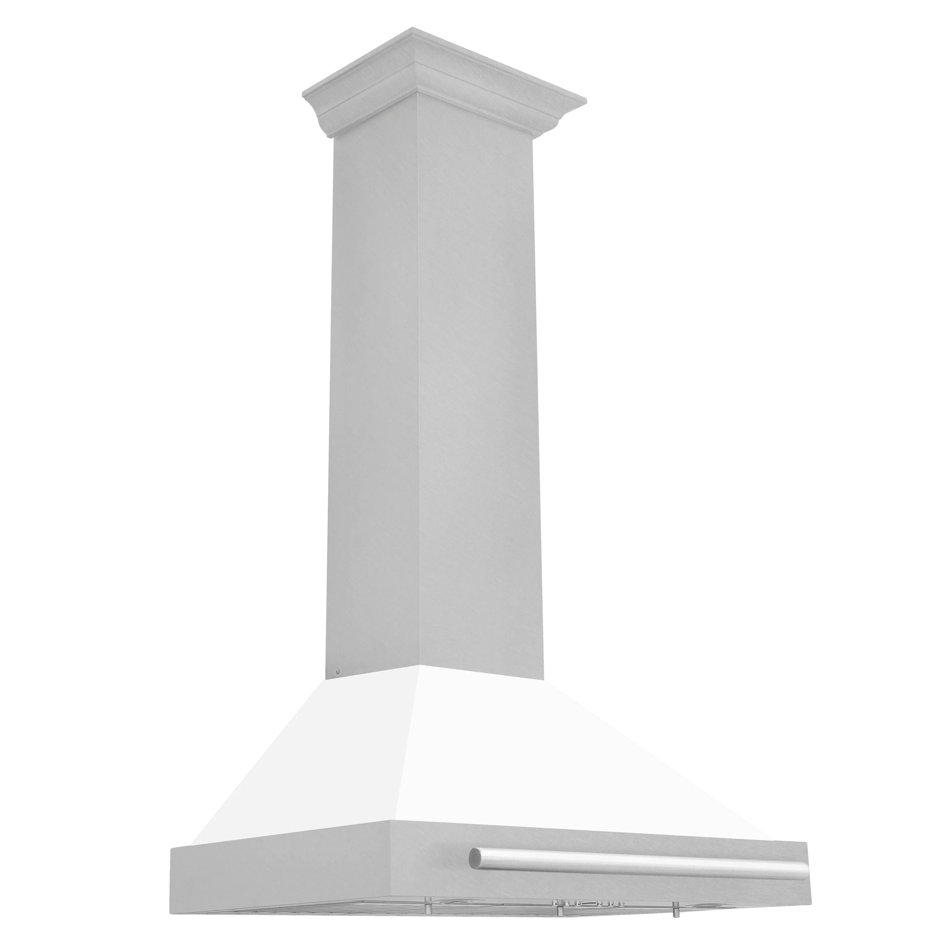 ZLINE 30 in. DuraSnow Stainless Steel Range Hood with Stainless Steel Handle (KB4SNX-30)
