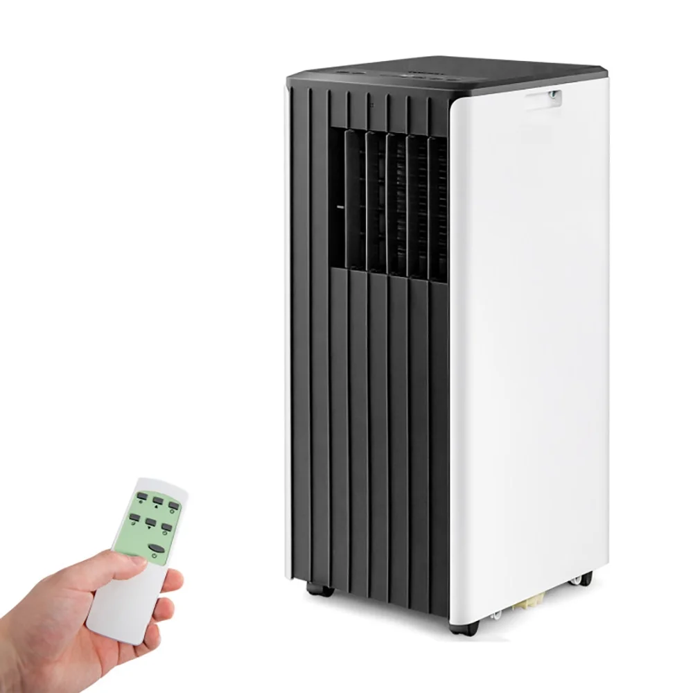 Resenkos Air Conditioner, Cooler,8000 BTU Portable Air Conditioner with Cool Humidifier and Sleep Mode-Black & White