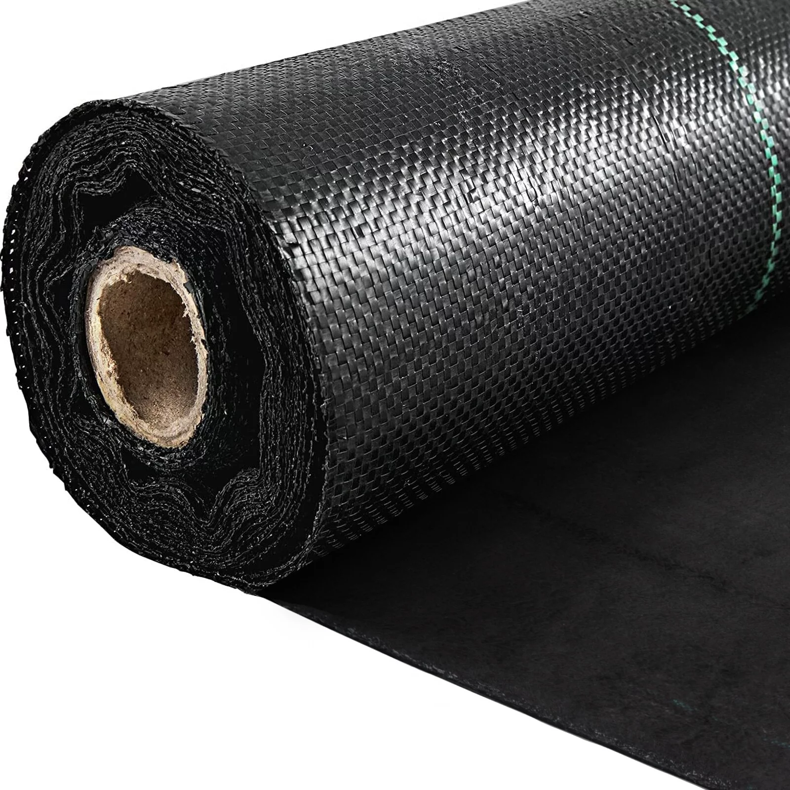 VEVOR Woven Ground Cover Weed Barrier 5.8oz Landscape Fabric 4'x 100' Garden Mat 4 x 300 ft
