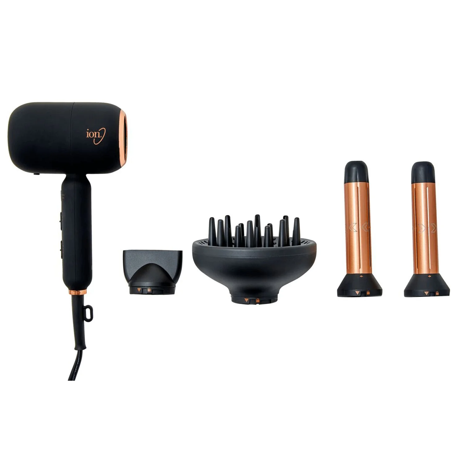 ion Luxe 4-in-1 Autowrap™ Airstyler - Interchangerable Hair Dryer & Curler for All Hair Types