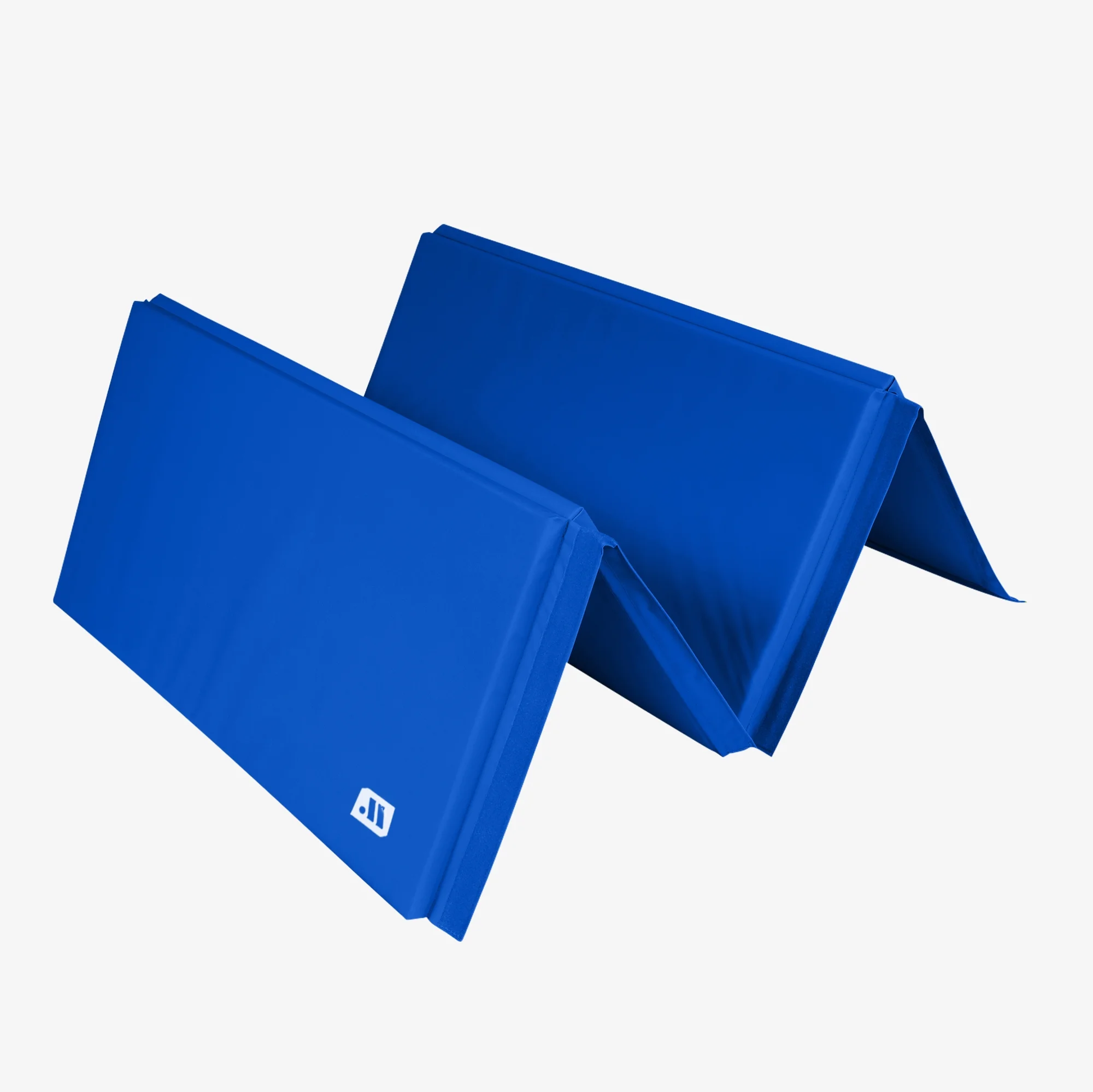We Sell Mats 4 ft x 8 ft Gymnastics Mat, Folding Tumbling Mat, Portable with Hook & Loop Fasteners