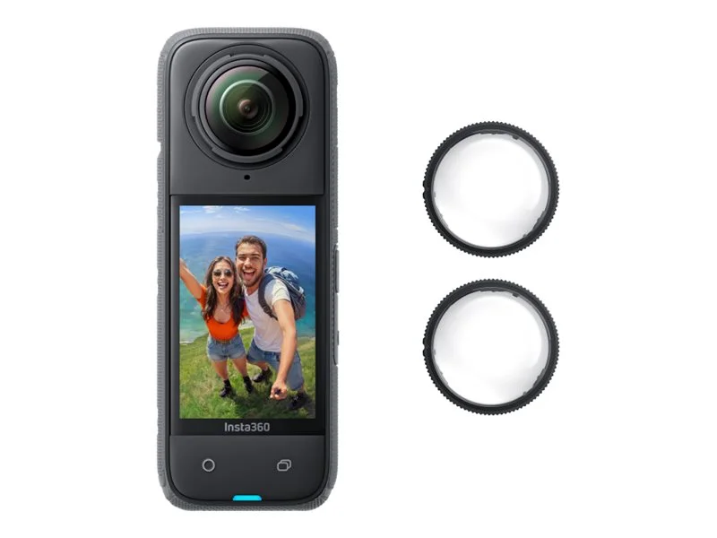 Insta360 X4 - 360�� action camera - 8K / 30 fps - 72 MP - Wi-Fi, Bluetooth up to 30ft - black