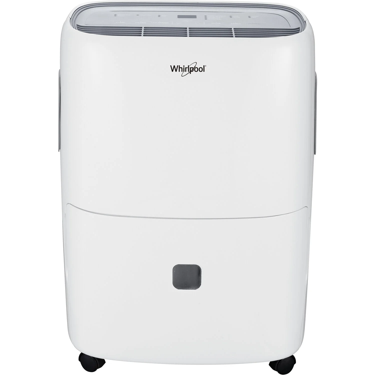 Whirlpool 50 pt 4,500 Sq. ft. Humidity Absorber Dehumidifier- Built-in Pump, White, Bedroom, Basement, Garage,WHAD50PCW
