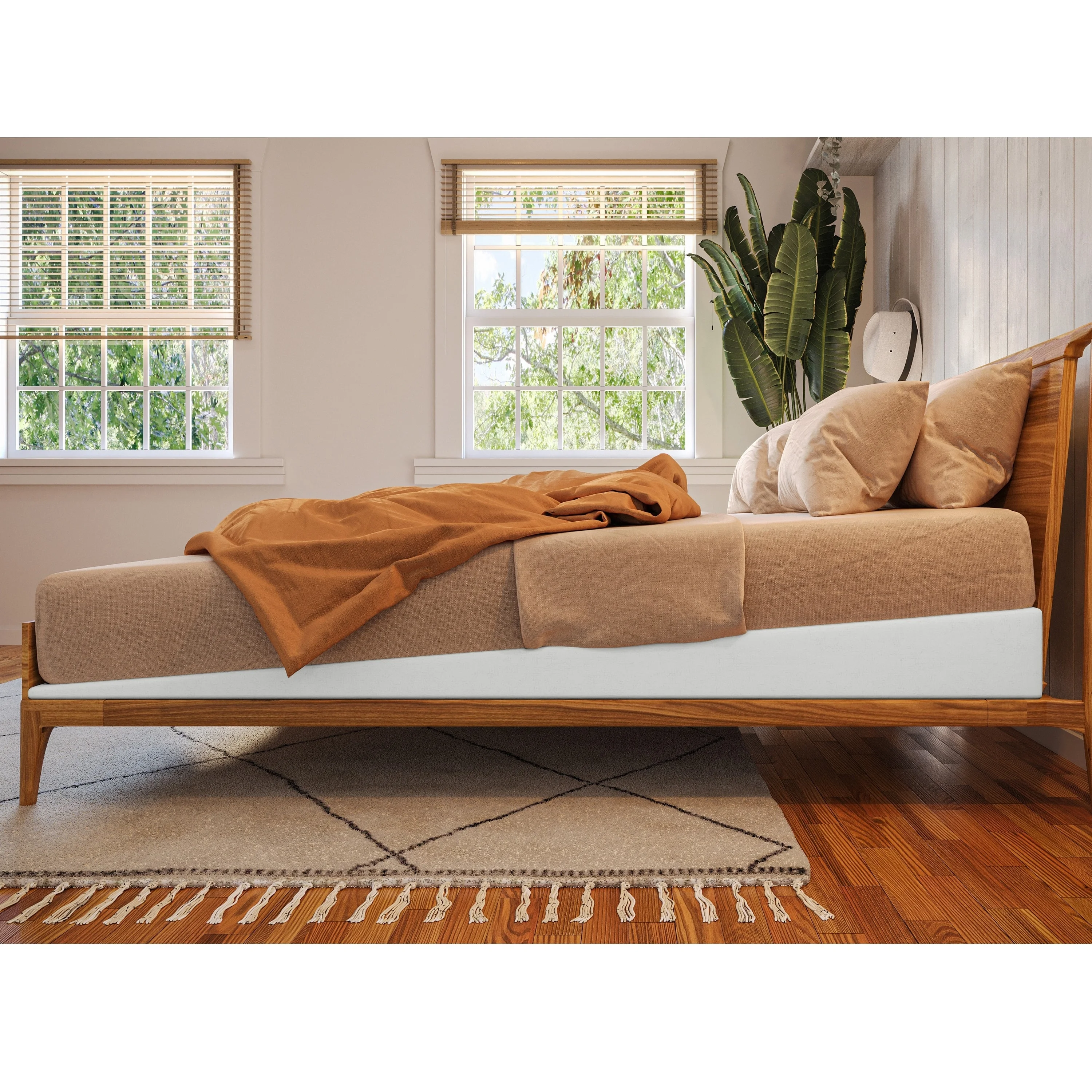 Avana Mattress Elevator - 5-Inch Size - Gentle Incline Under Mattress Riser Support, 5