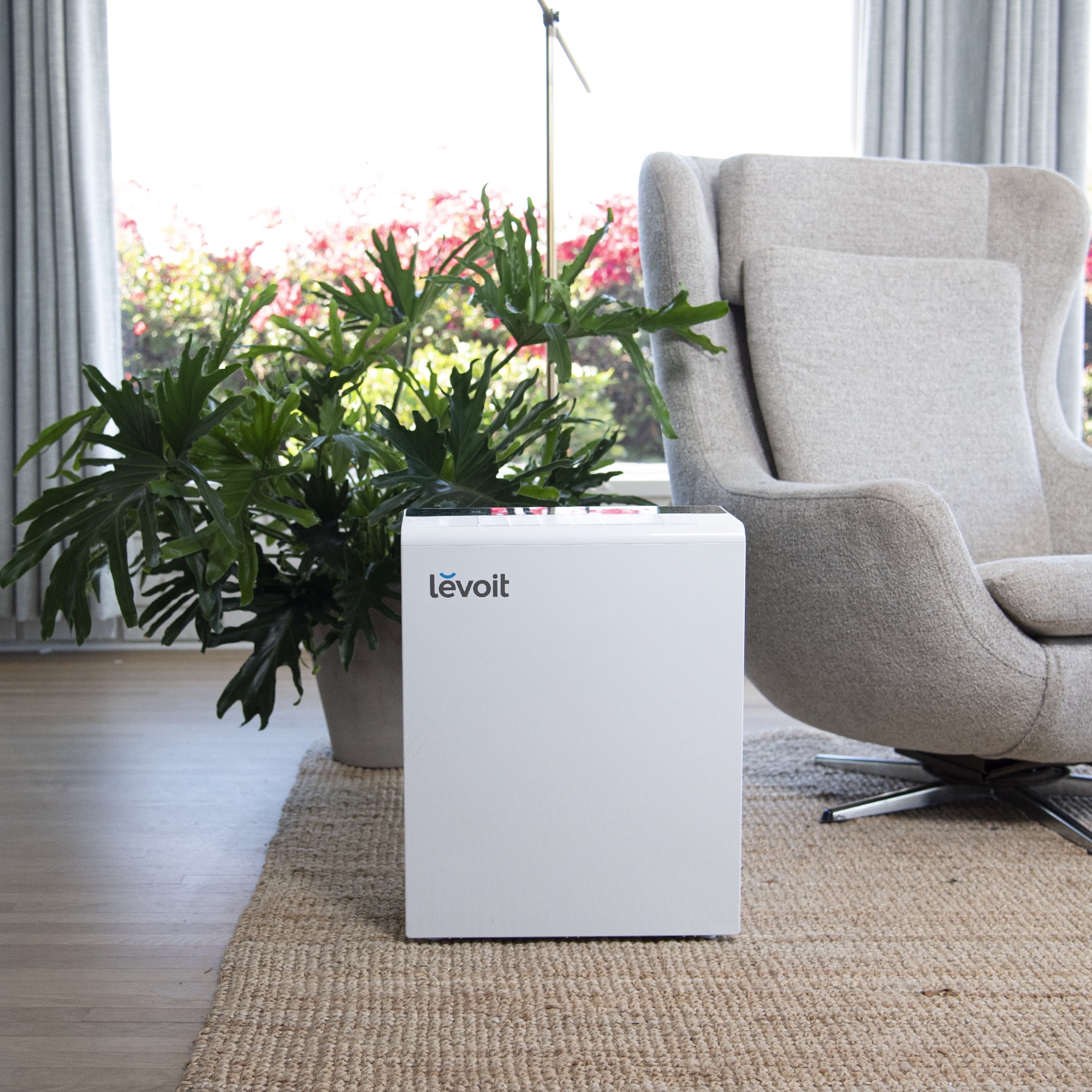 Levoit Smart Wi-Fi Air Purifier with H13 True HEPA Filter, Cleanses the Air, Covers 290 Sq ft, White