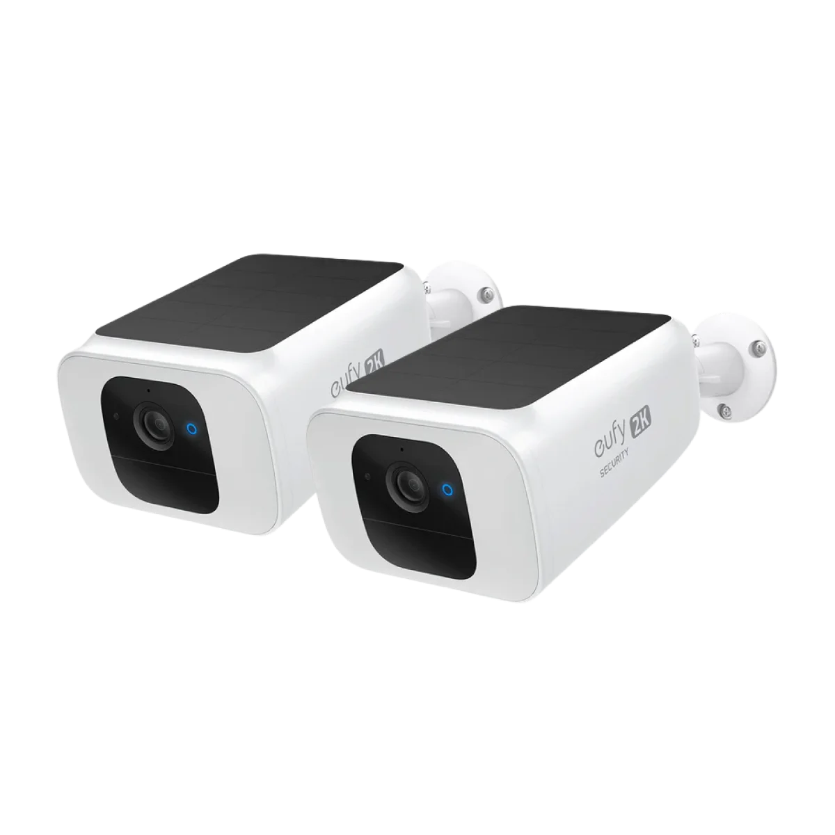 Anker eufy Security Wireless Outdoor Camera, Solar Security Camera, Battery Camera, Spotlight Camera, 2K camera, 2-Cam Kit