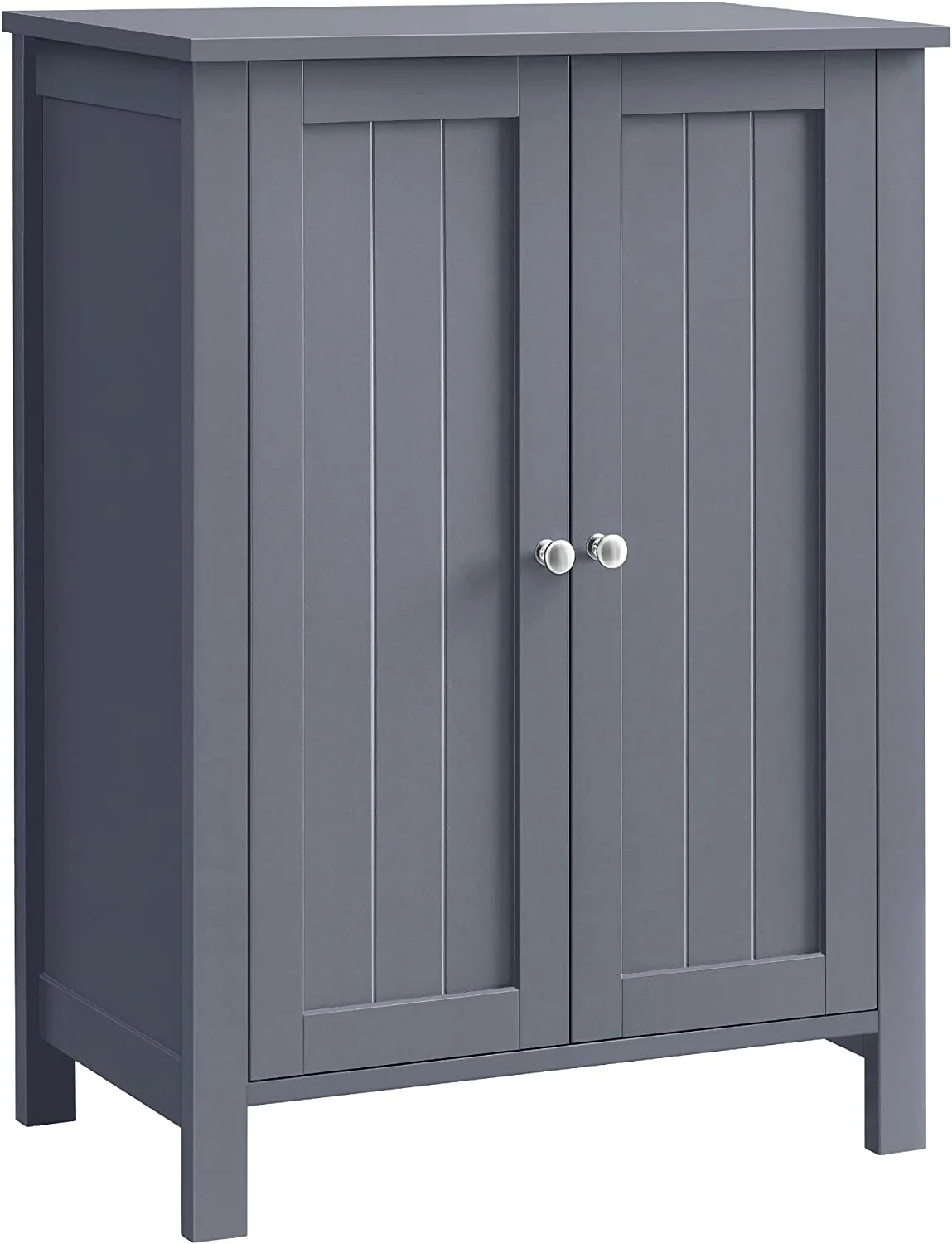 SQREDS Bathroom Floor Cabinet Bathroom Unit with 2 Adjustable Shelves Bathroom Cabinet Freestanding 11.8 x 23.6 x 31.5 Inches UBCB60W