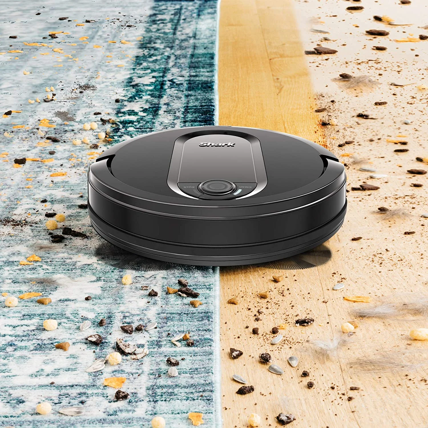 Restored Shark IQ Robot RV1001 AppControlled Robot Vacuum with Wifi and Home Mapping, Pet Hair Strong Suction with Alexa (Refurbished)