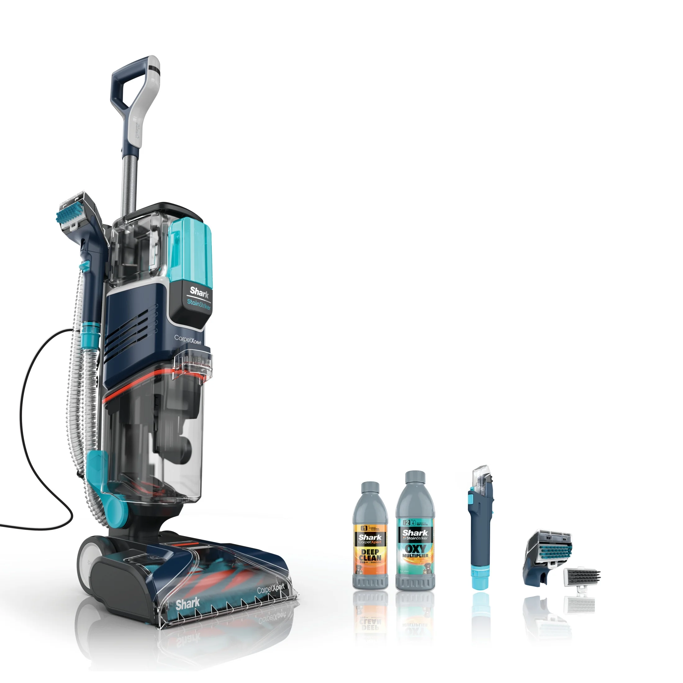 Shark CarpetXpert with Spot & Stain Eliminator, Deep Cleaning Tough Stains, Shampooer- Upright Carpet Cleaner + Upright Bundle