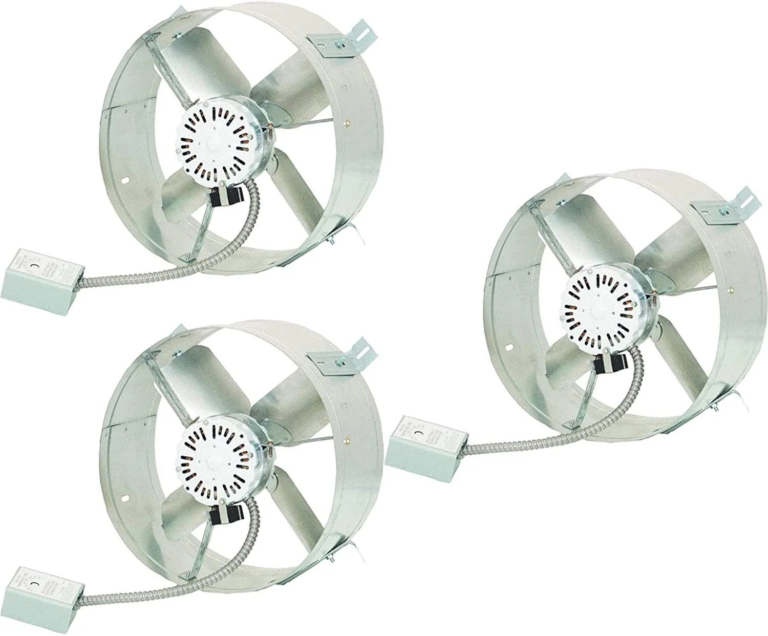 Cool Attic CX1500 Gable Mount Power Attic Ventilator with 2.6-Amp 60-Hz Motor and 14-Inch Blade Thr k