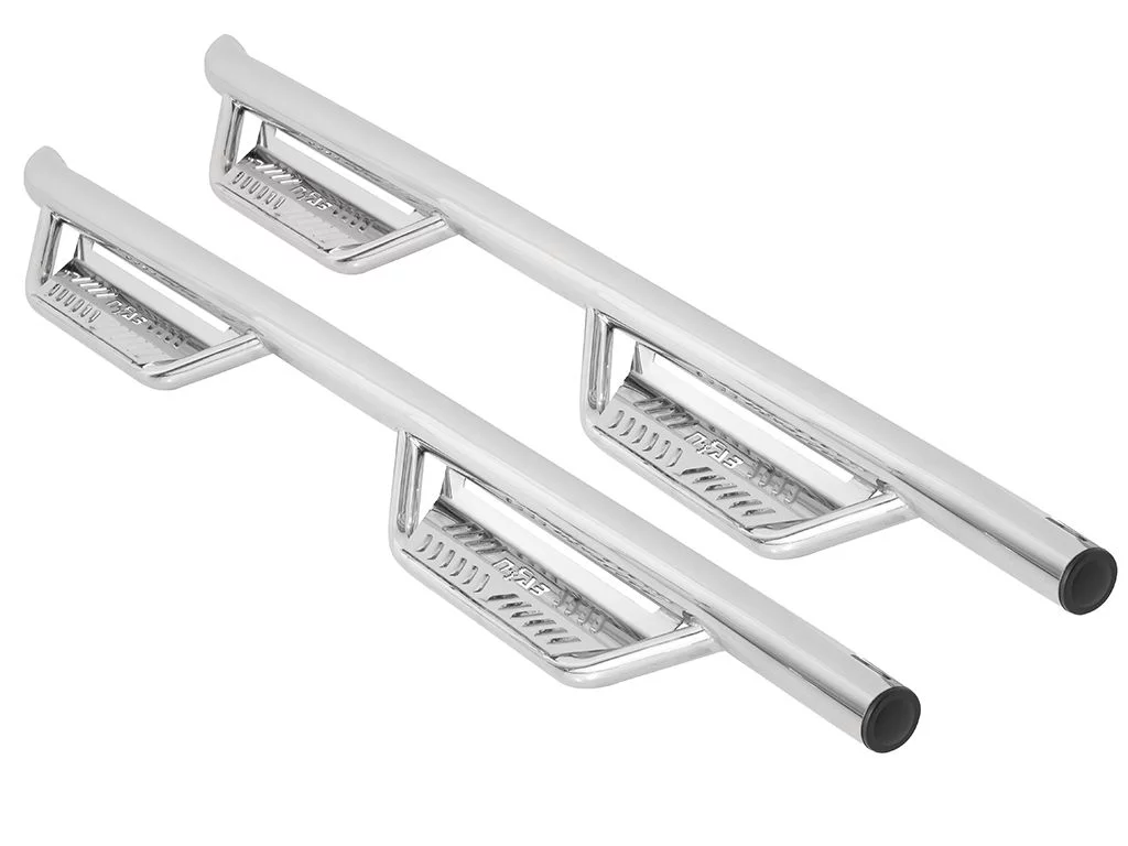 N-Fab By RealTruck Stainless Podium Steps Compatible with 2022-2024 Toyota Tundra 2022-2024 Crew Max