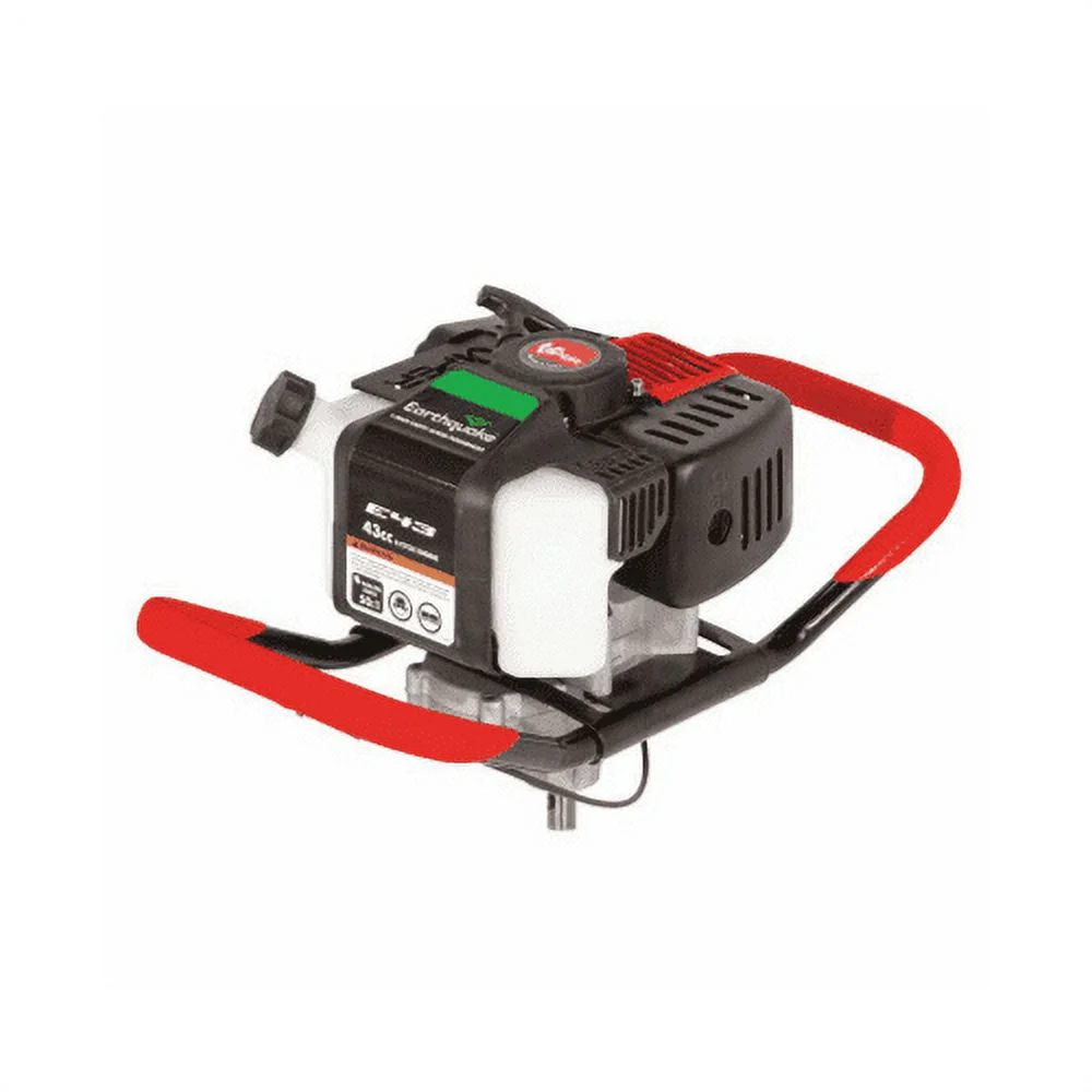 Earthquake E43 1-Person Earth Auger Powerhead - 43cc 2-Cycle Viper Engine, 5 Year Warranty