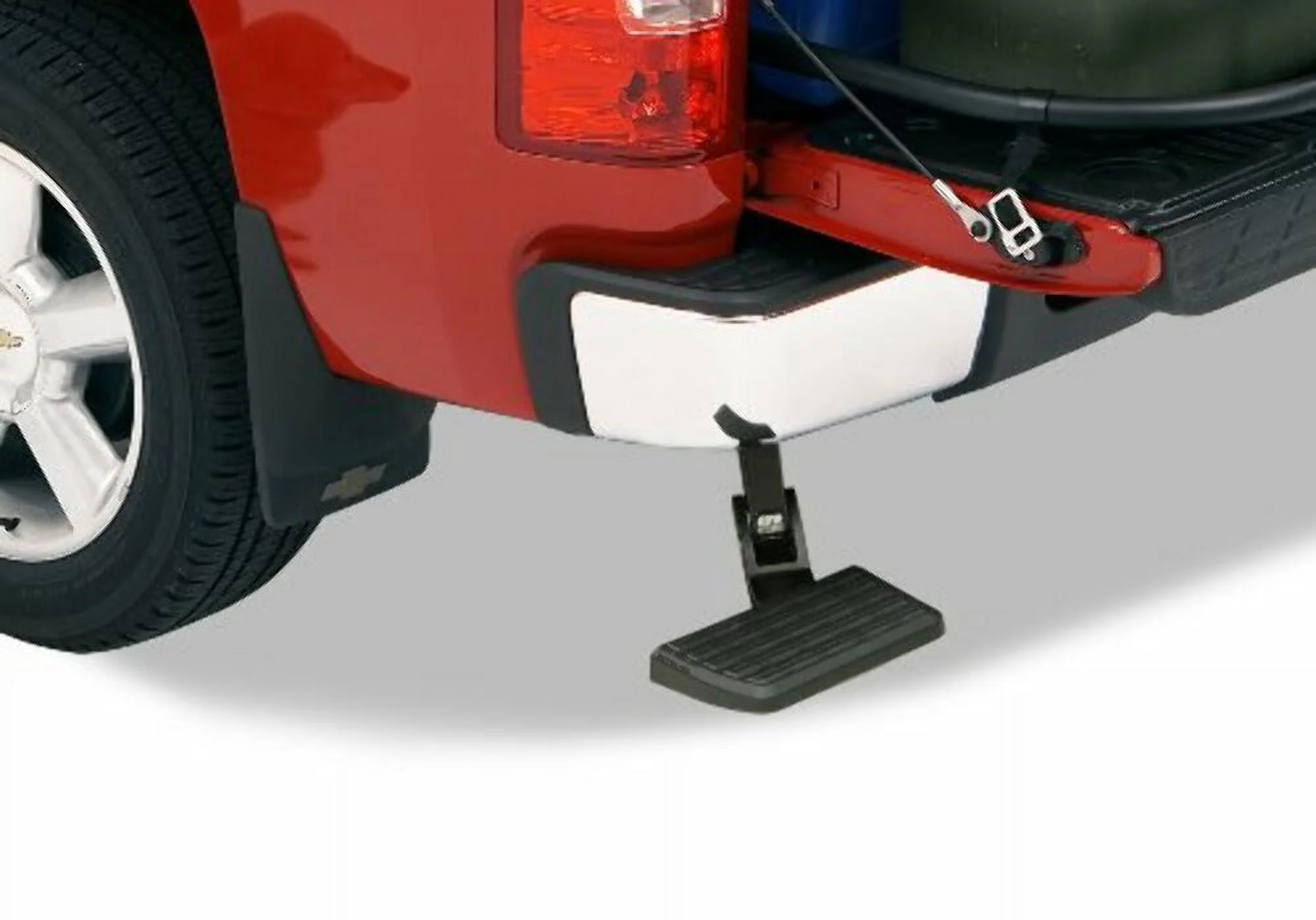 AMP Research 75308-01A BedStep Retractable Bumper Step for 2011-2014 Silverado & Sierra 2500/3500
