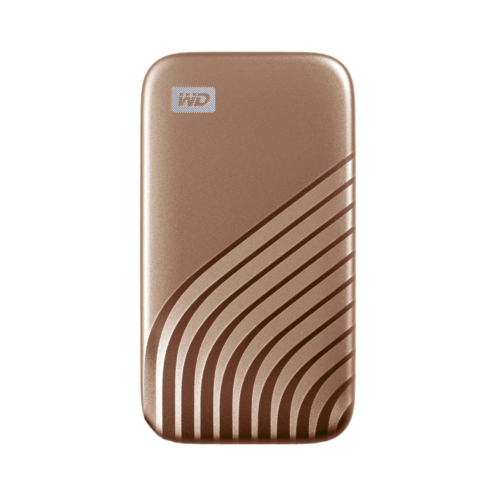 WD 2TB My Passport SSD, Portable External Solid State Drive, Gold - WDBAGF0020BGD-WESN