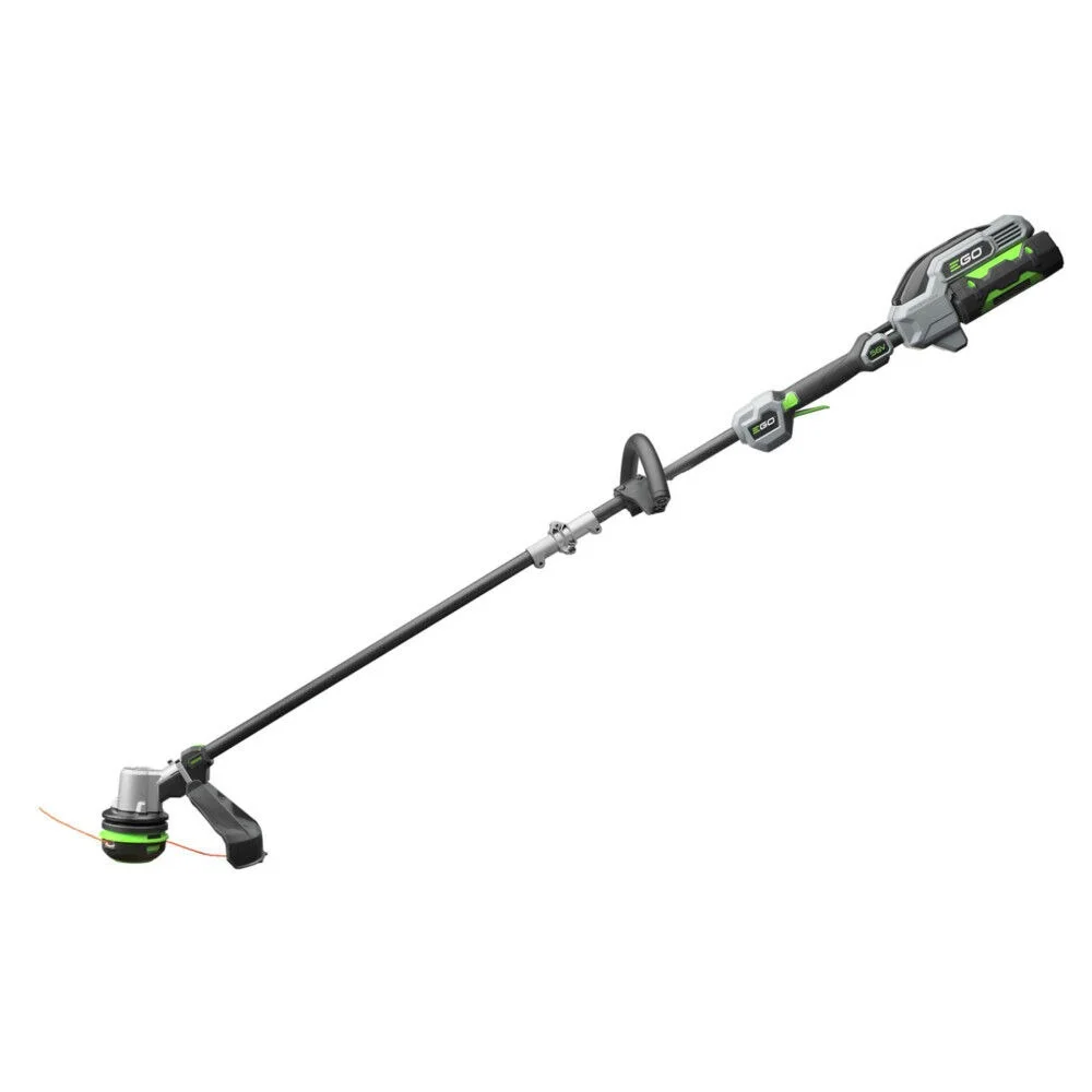 EGO ST1523S 56V Brushless Lithium-Ion 15 in. Cordless POWERLOAD String Trimmer with Carbon Fiber Shaft Kit (4 Ah)