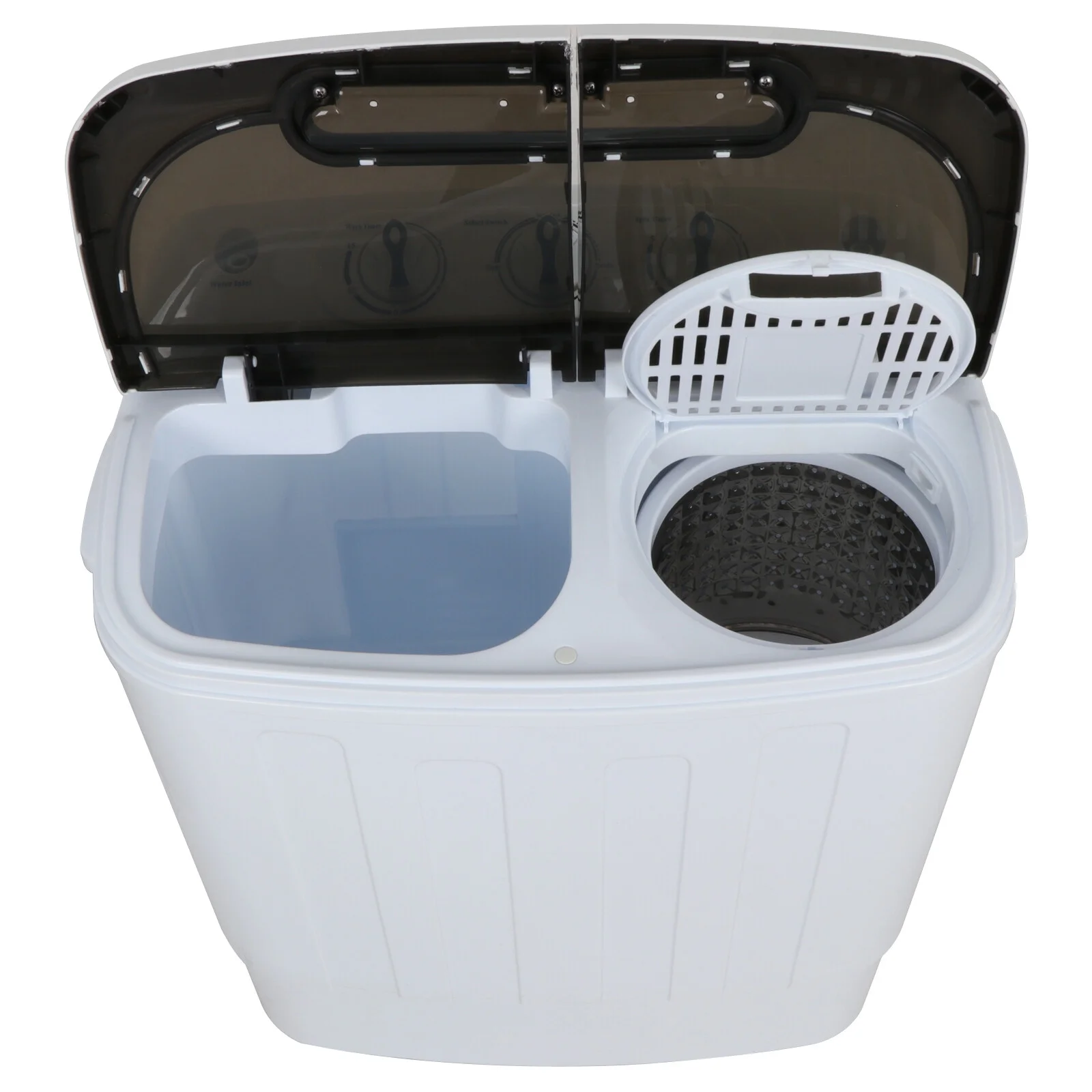 ZENY Home Compact Washing Machine Twin Tub Portable mini 8 Washer + 5 Dryer (Dual, 13lbs)