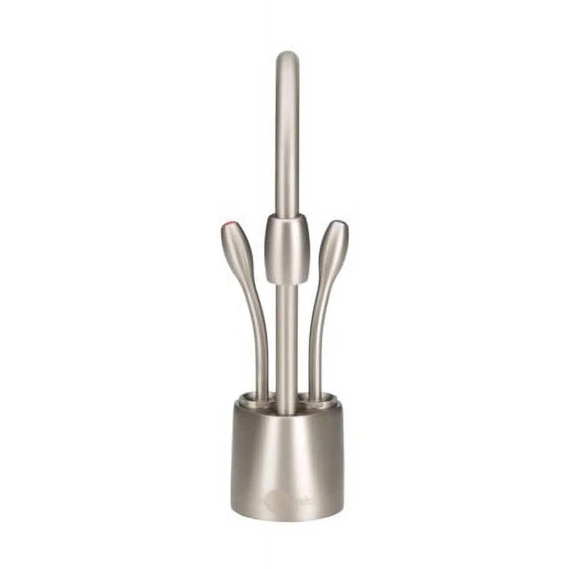 InSinkErator Contemporary Instant Hot and Cold Water Dispenser Faucet, Satin Nickel, F-HC1100SN