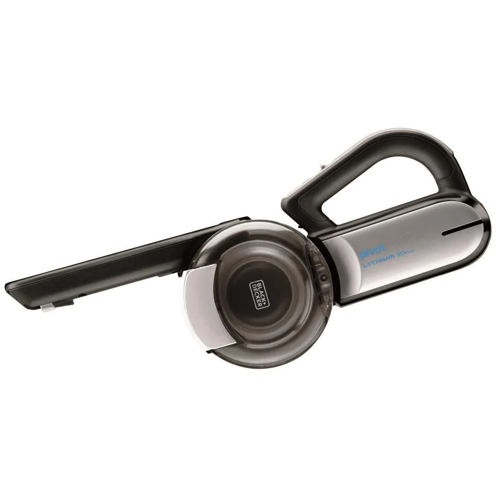 BLACK+DECKER dustbuster 20V MAX Lithium-Ion Pivot Vac Cordless Hand Vacuum, BDH2000PLA