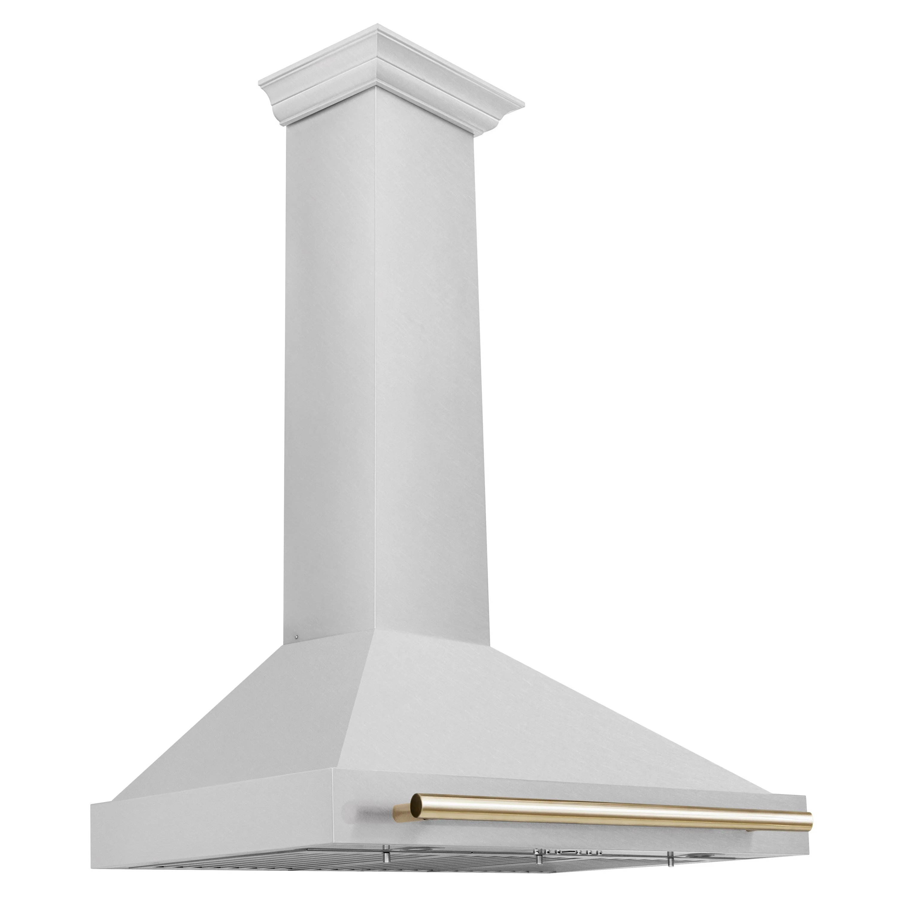 ZLINE 36 in. Autograph Edition DuraSnow Stainless Steel Range Hood with DuraSnow Stainless Steel Shell and Accents (KB4SNZ-36)