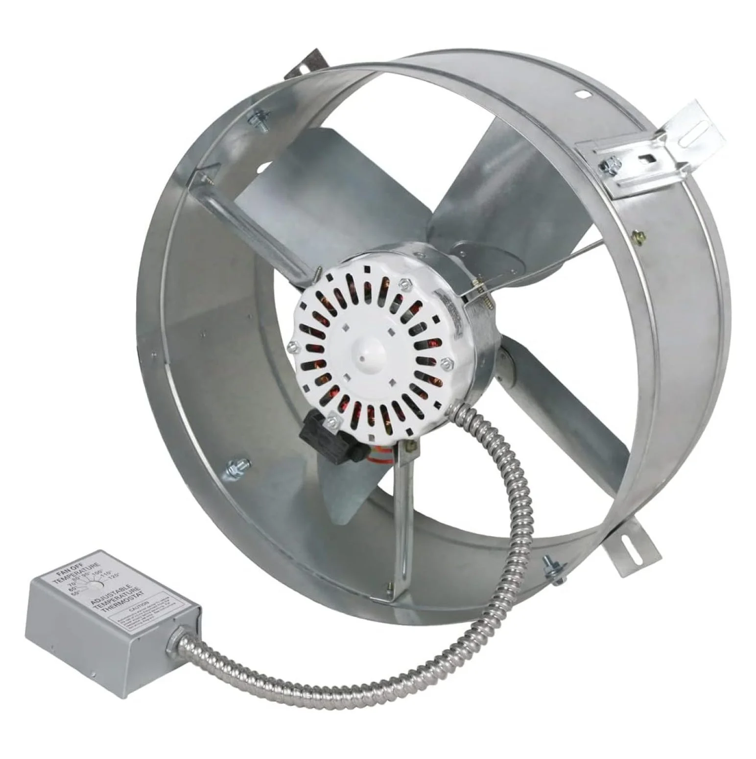 CX1500 Gable Mount Power Attic Ventilator with 2.6-Amp 60-Hz Motor and 14-Inch Blade