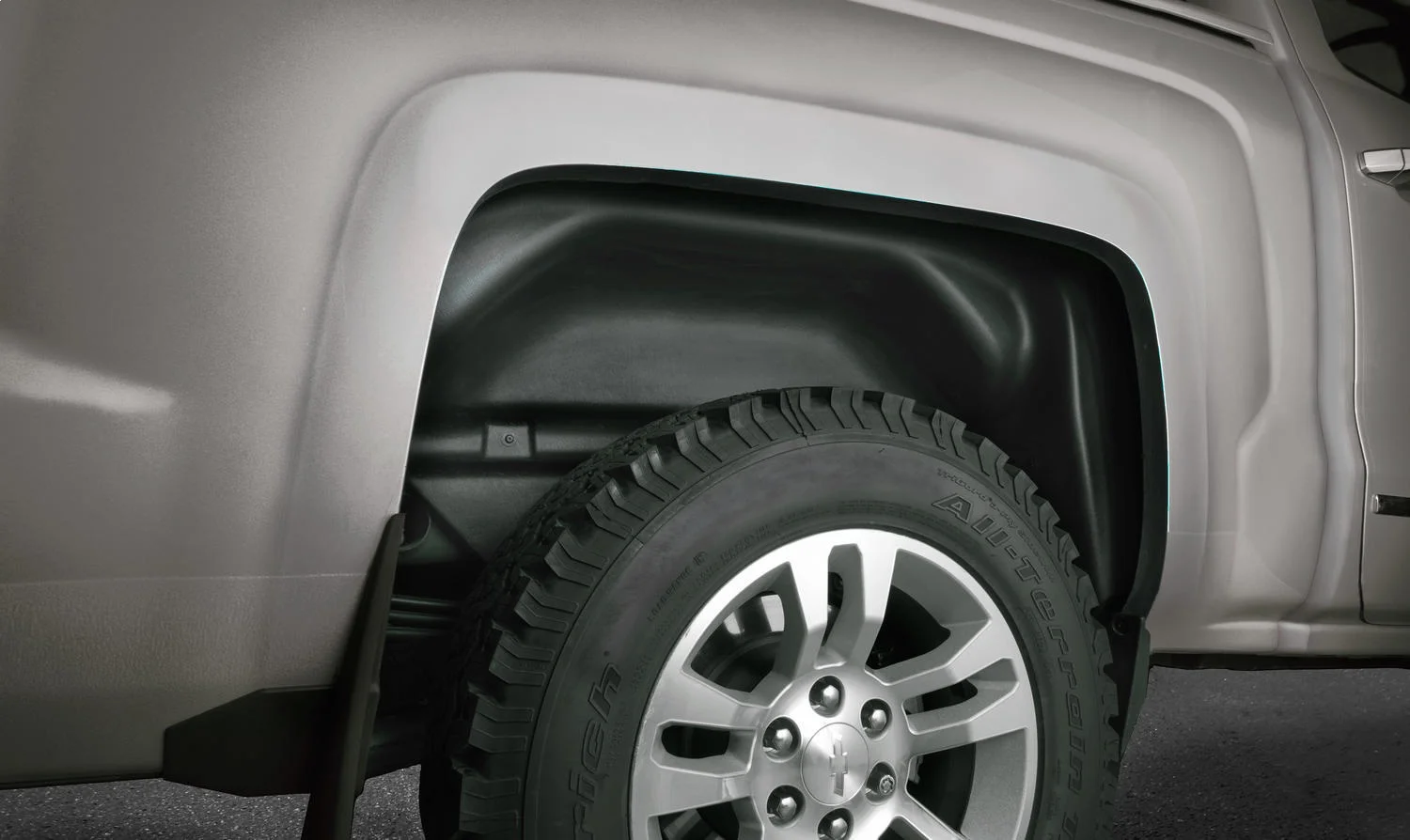 Husky by RealTruck Wheel Well Guards Rear Wheel Well Guards Black Compatible with 19-22 GMC Sierra 1500 Compatible with select: 2022 GMC Sierra Limited