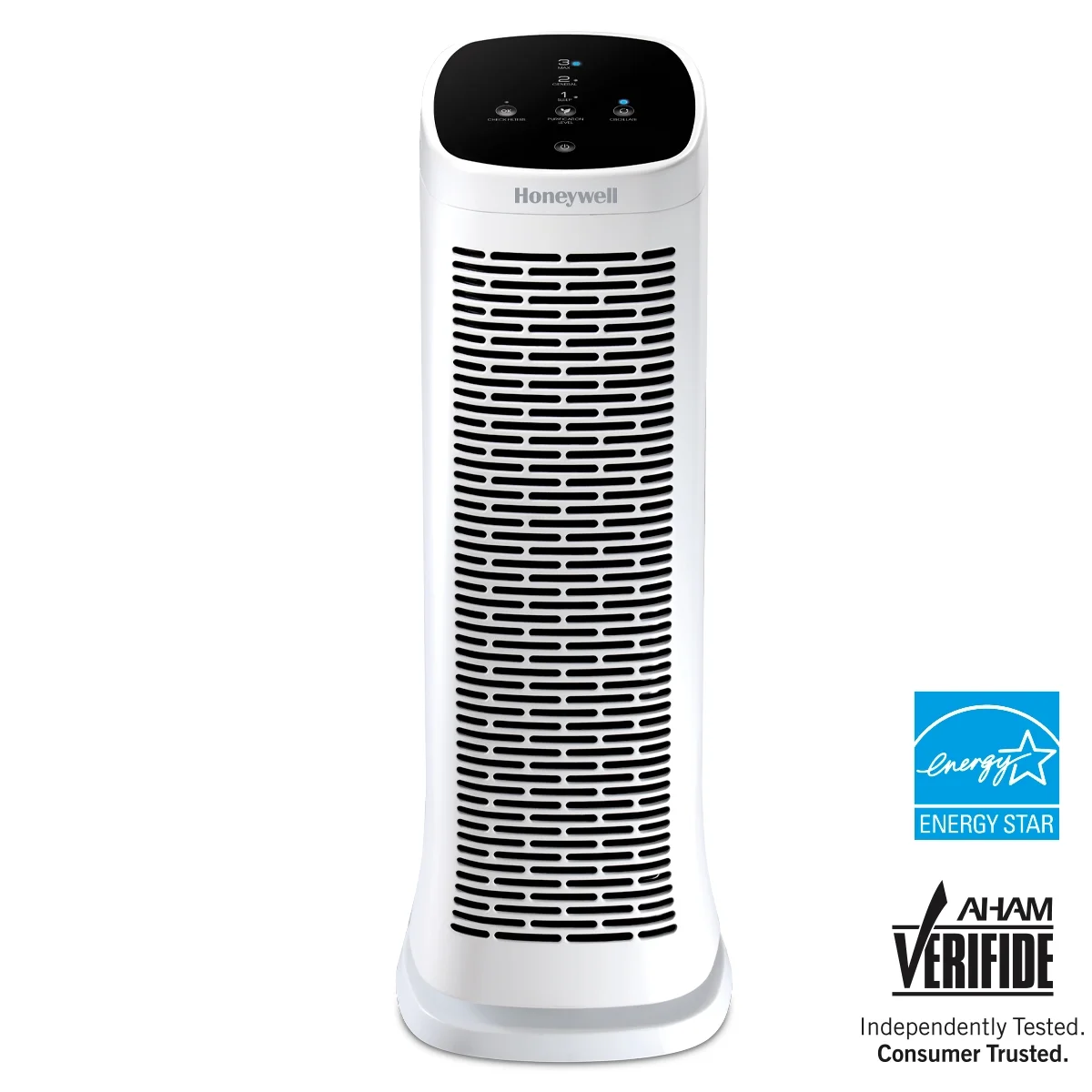 Honeywell Air Purifier, HFD300, 225 sq ft, ifD Particle Washable Filter, Allergen, Smoke, Pollen, Dust Reducer