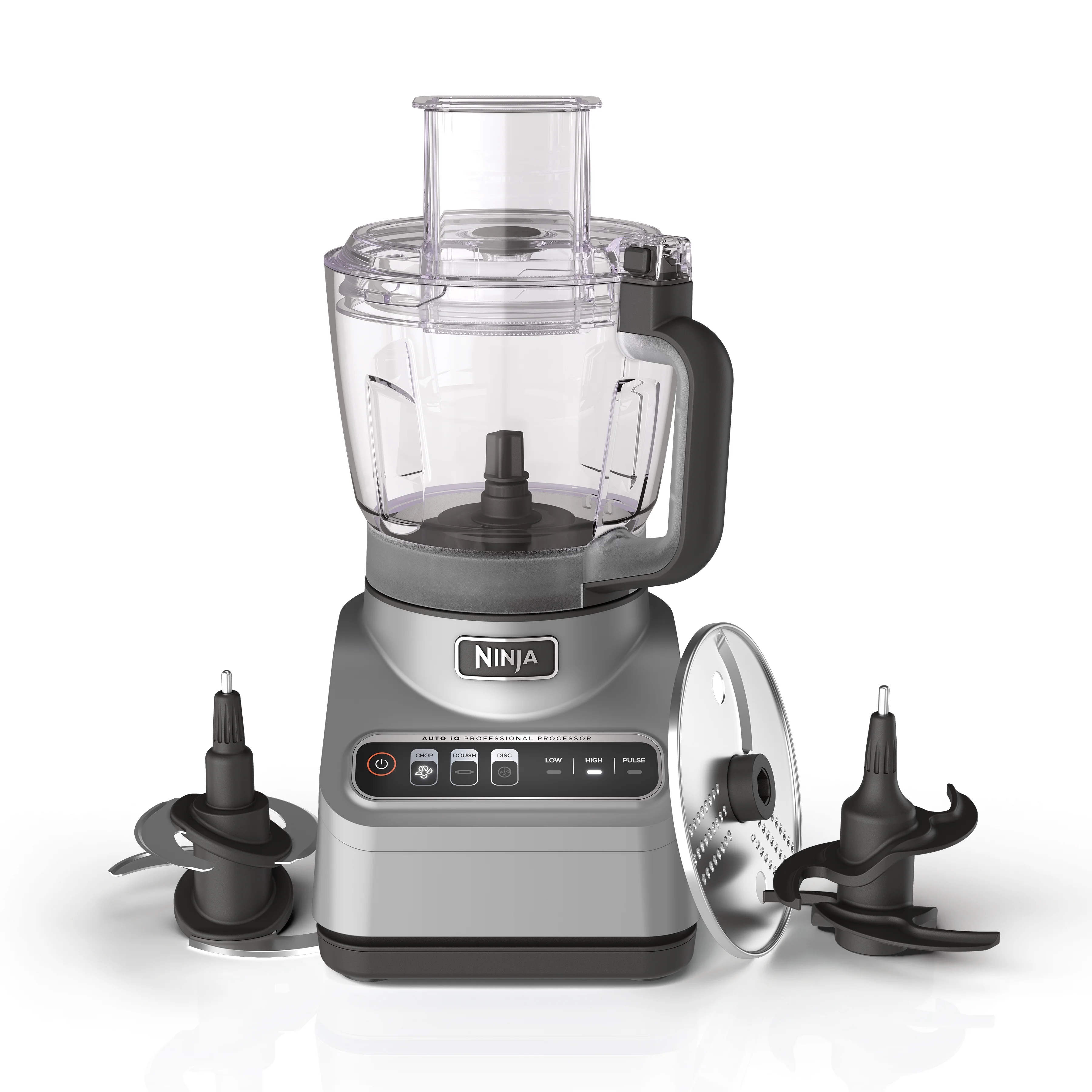 Ninja Professional Food Processor, 850 Watts, 9-Cup Capacity, Auto-iQ Preset Programs, BN600