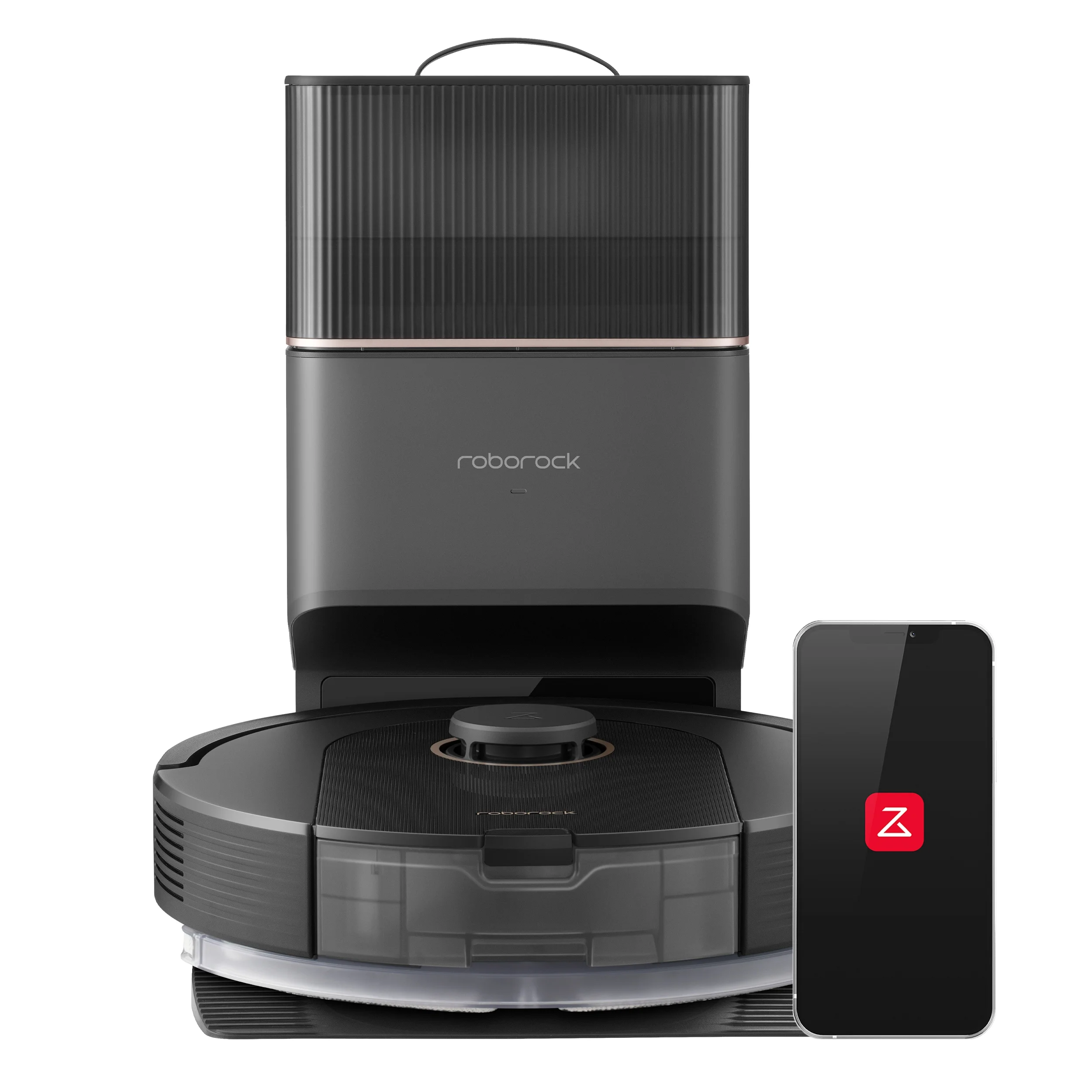 Roborock® Q5 Pro+ Robot Vacuum and Mop with Auto-Empty Dock, 770ml Large Dustbin for Pet Hair