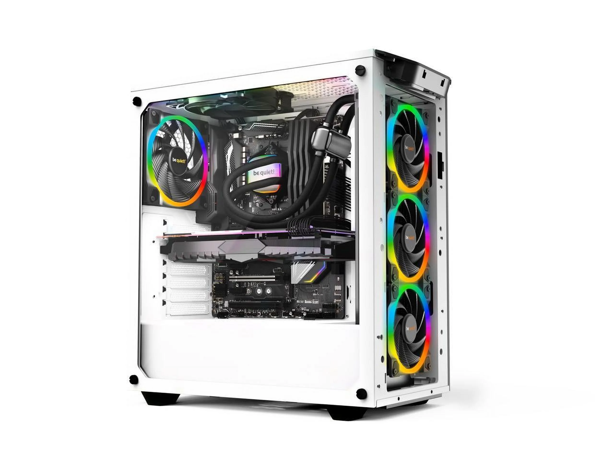be quiet! PURE LOOP 2 FX 360mm AIO CPU Water Cooler | High Performance AIO | 3 Light Wings 120mm PWM high-speed fans | ARGB Hub | Refillable Port | BW015