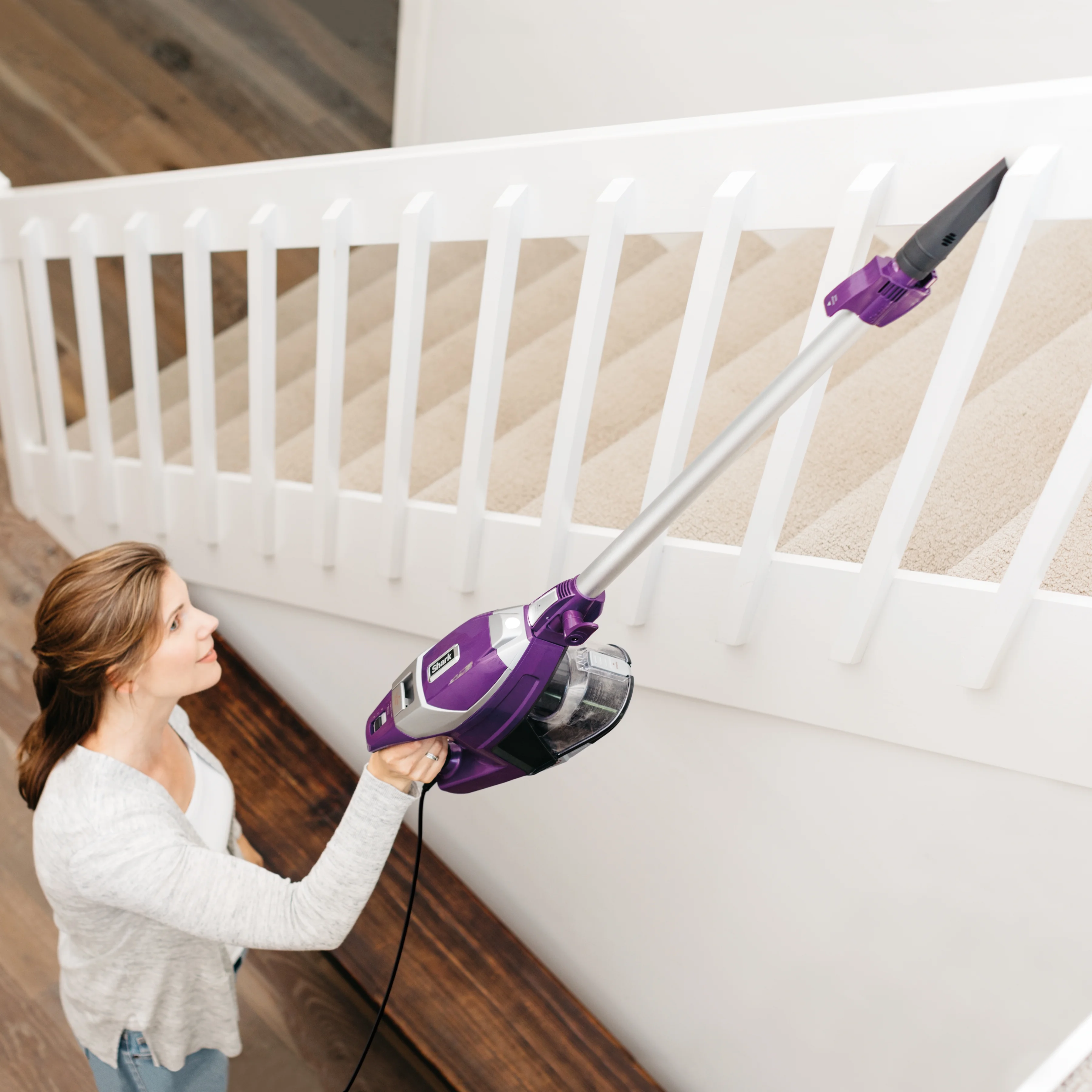 Shark Rocket Pet Pro Corded Stick Vacuum Cleaner with Self-Cleaning Brushroll, ZS350