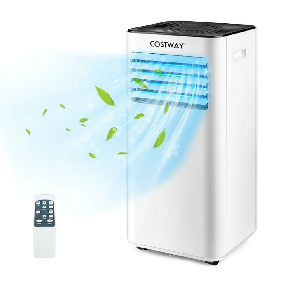 Spaco Portable Air Conditioner 10000 BTU Evaporative Air Cooler Dehumidifier-White, Small Air Conditioner Portable with Built-in Dehumidifier