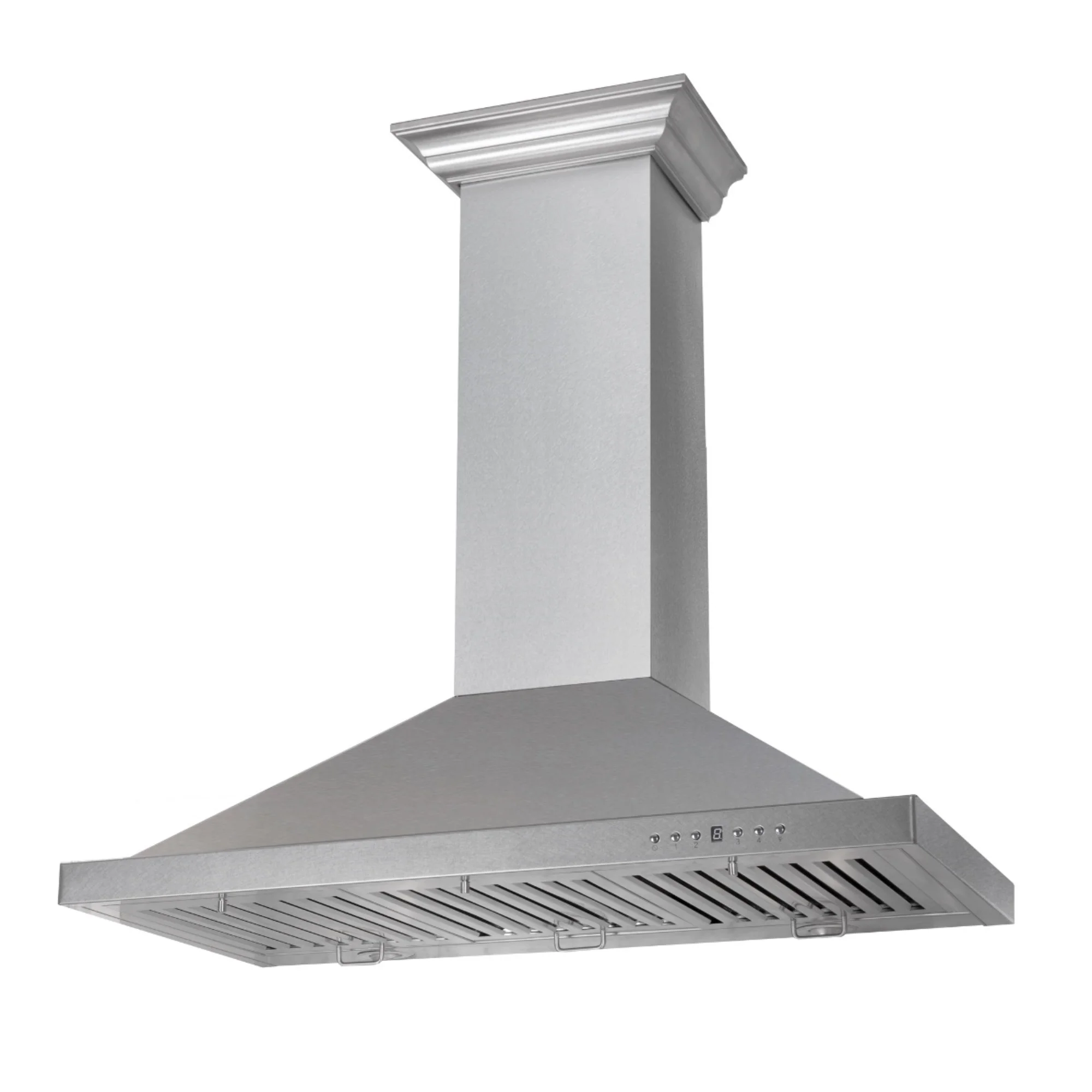 ZLINE 30 in. Designer Series DuraSnow Stainless Steel Wall Mount Range Hood (8KBS-30)
