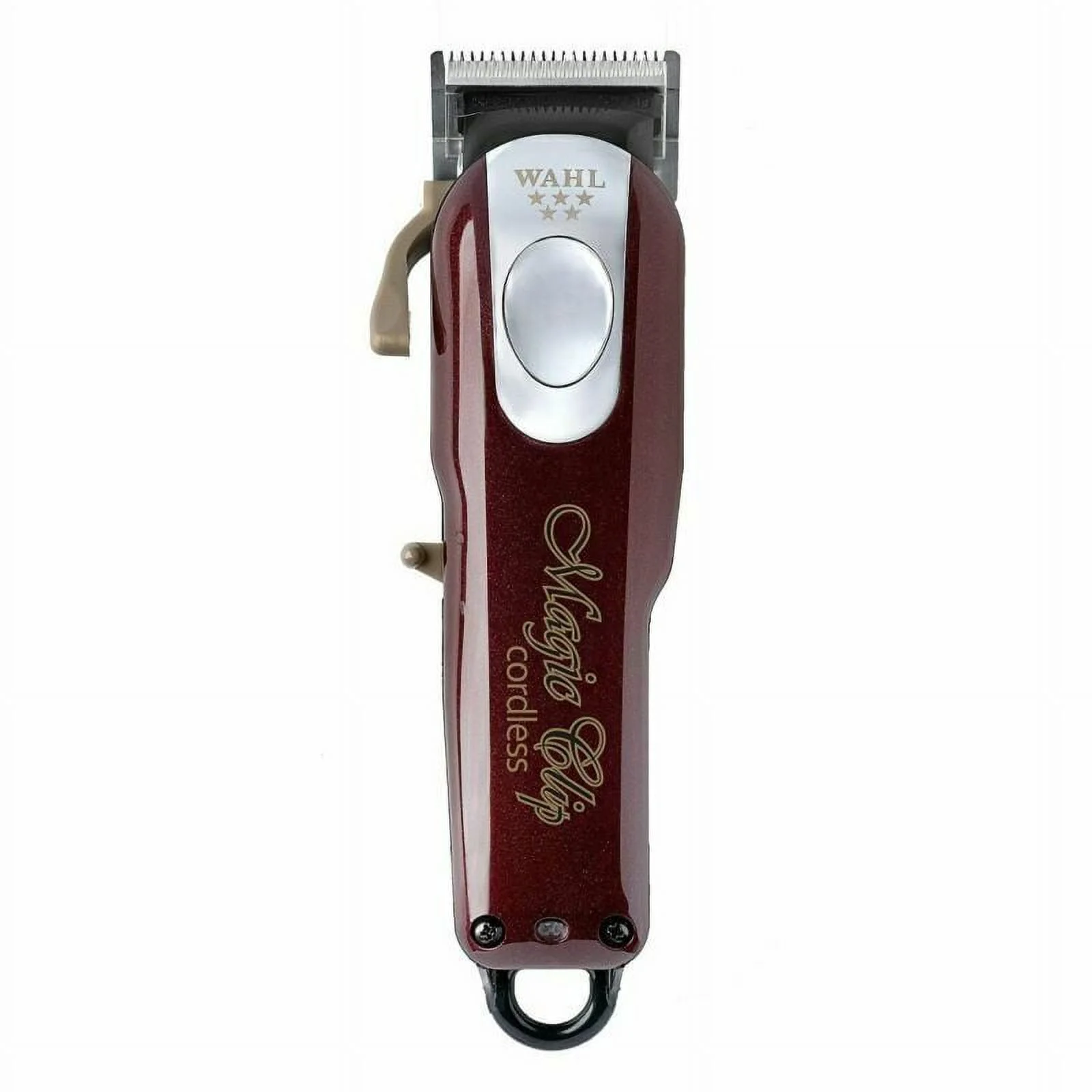 Professional Wahl 8148 5-Star Series Cordless Magic Clip Cord / Cordless Clipper (Red)
