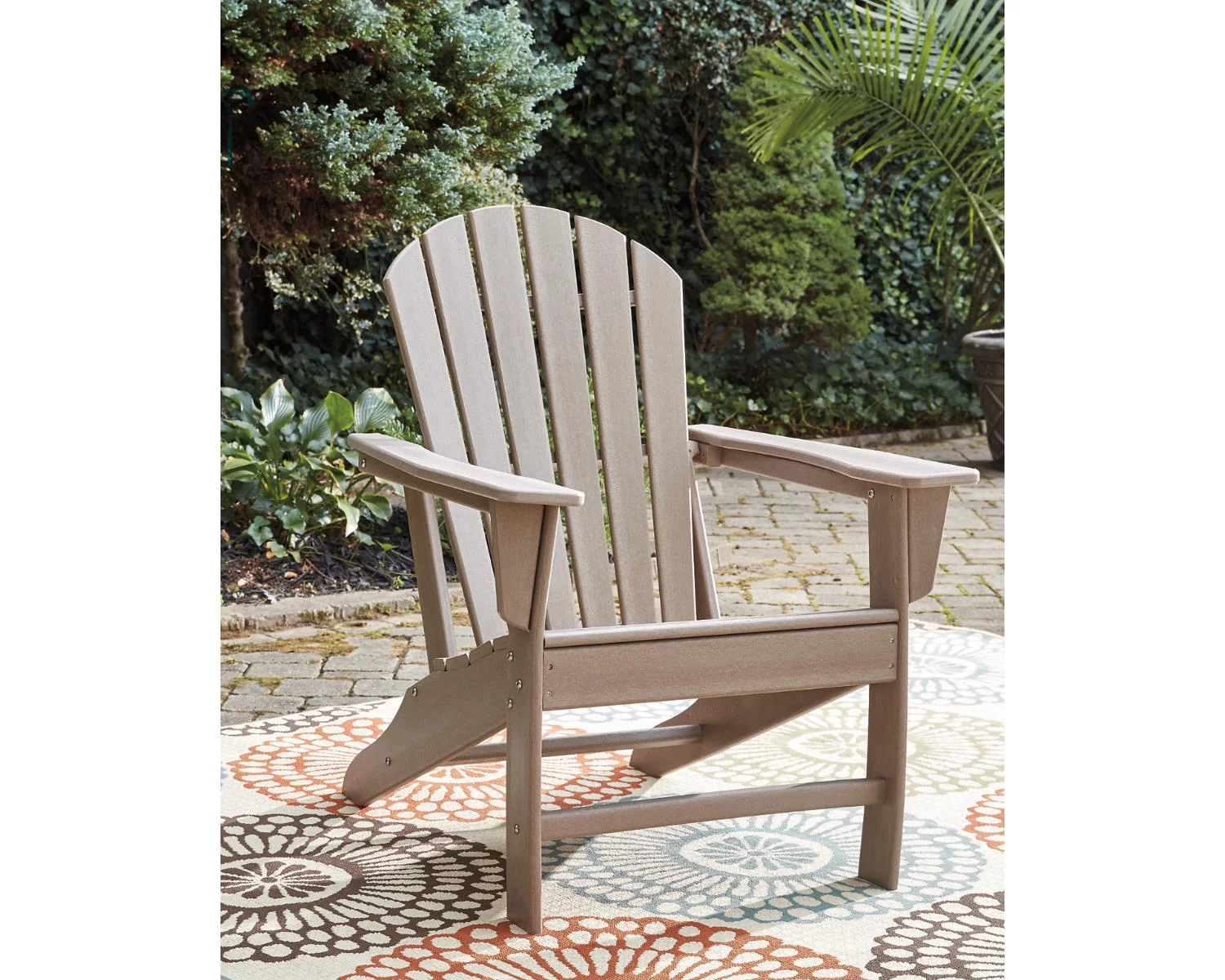 Signature Design by Ashley Contemporary Sundown Treasure Adirondack Chair Driftwood